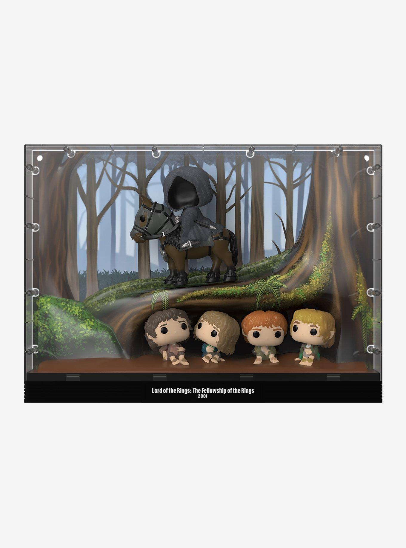 Funko Deluxe Pop! Moment The Lord of the Rings Ringwraith, Frodo, Pippin, Samwise, and Merry Vinyl Figure, , hi-res
