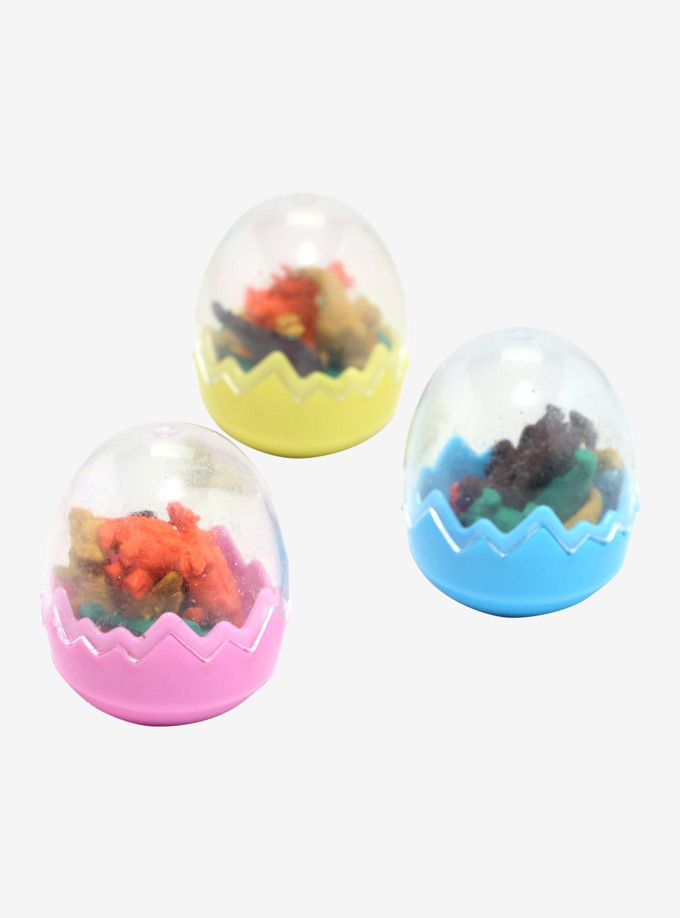 Dinosaur Egg Assorted Blind Eraser Set, , hi-res