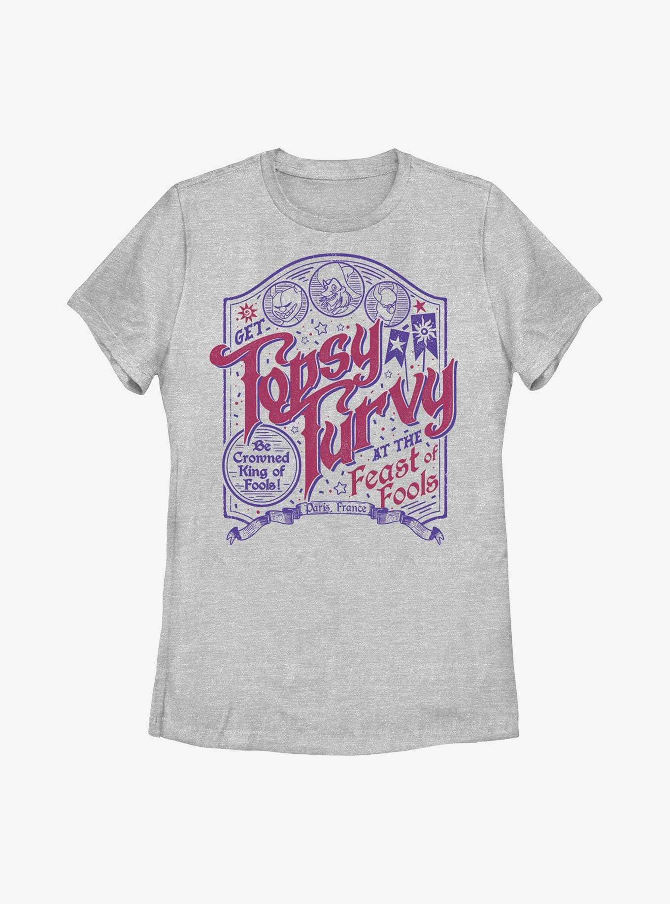 Disney The Hunchback Of Notre Dame Topsy Turvy Womens T-Shirt, , hi-res