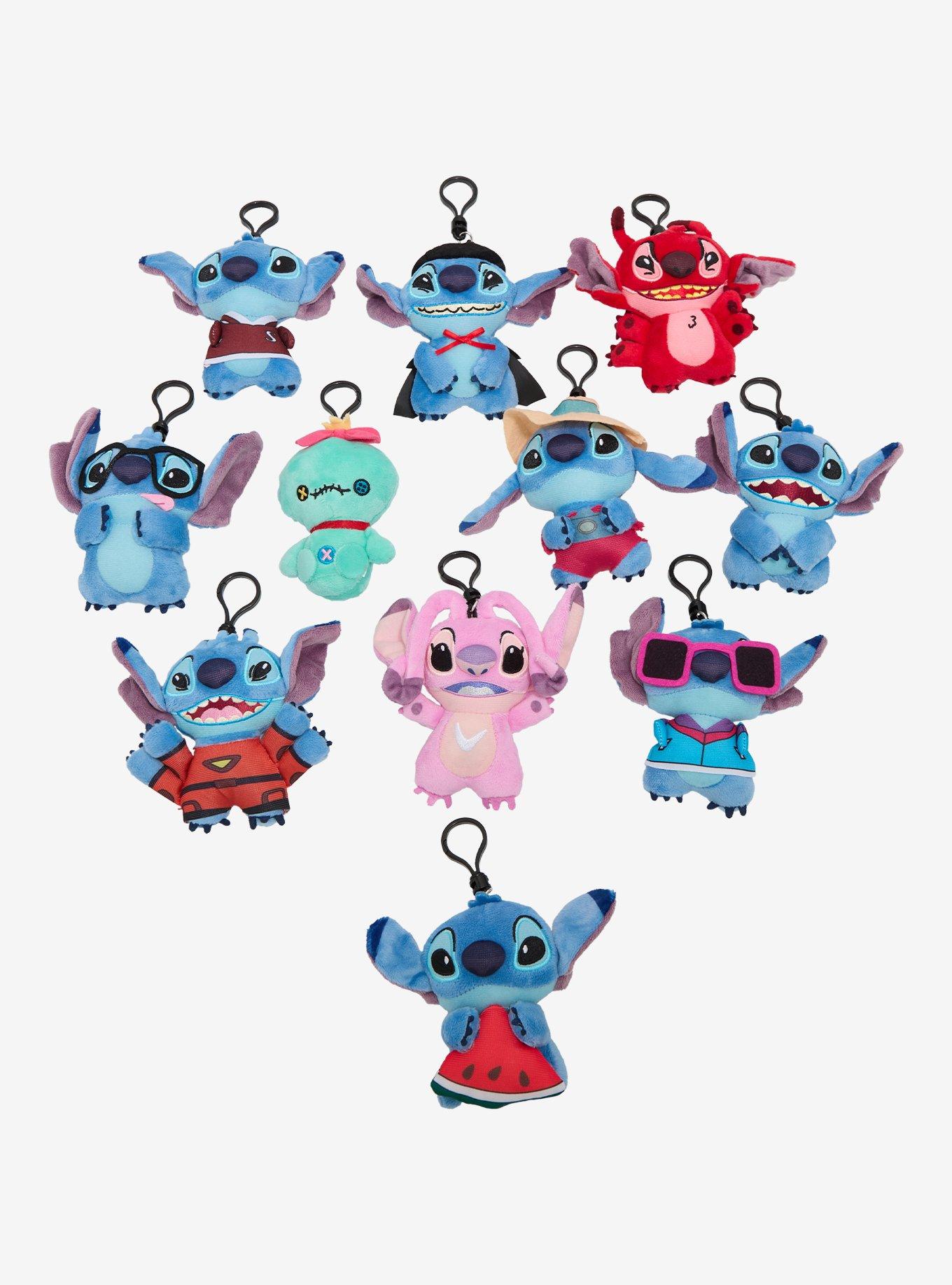 Disney Lilo & Stitch Dress Up Stitch Blind Bag Plush Bag Clip - BoxLunch Exclusive, , hi-res