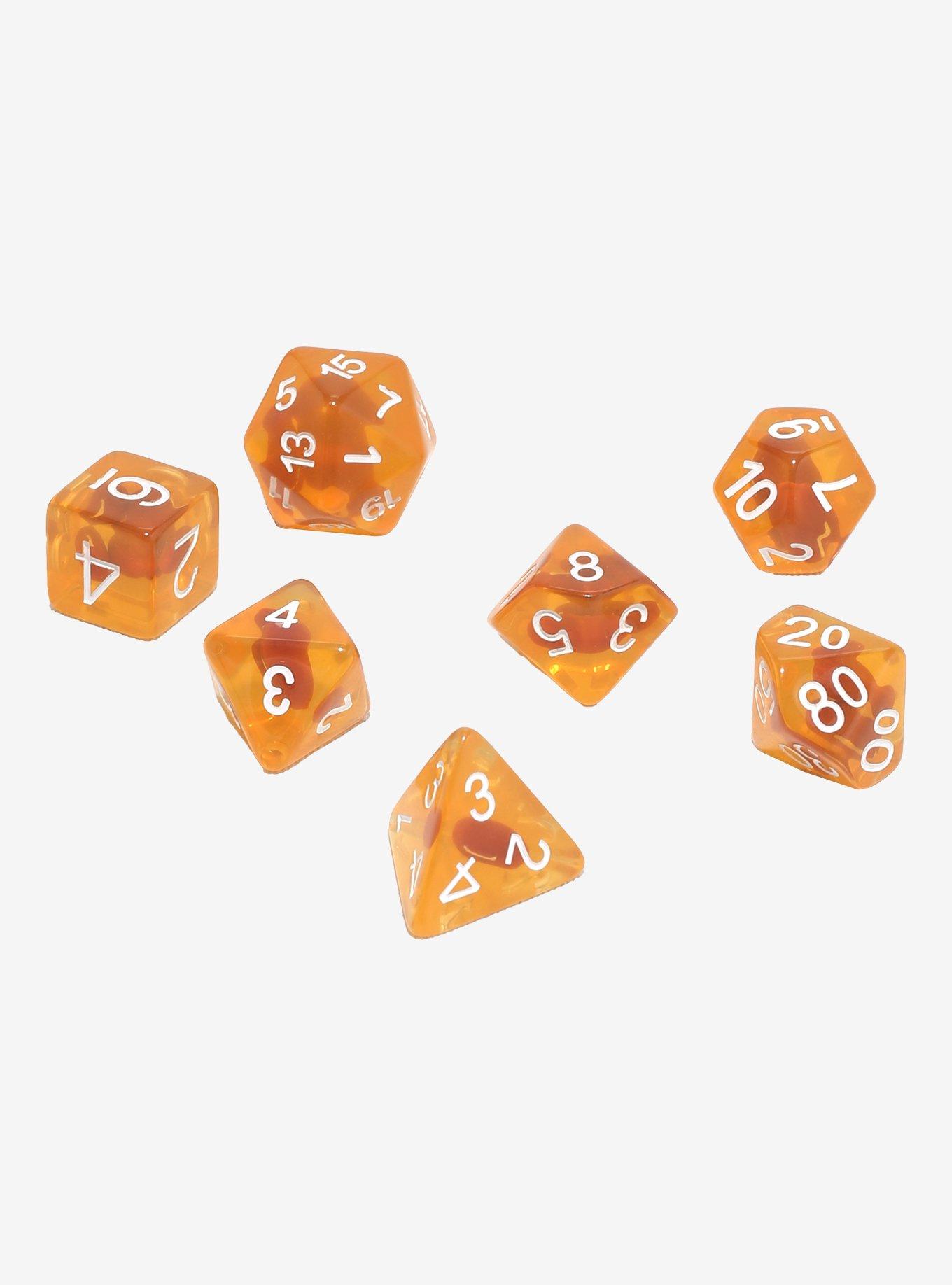 Probably Not Butter Polyhedral Dice Set Hot Topic Exclusive, , hi-res