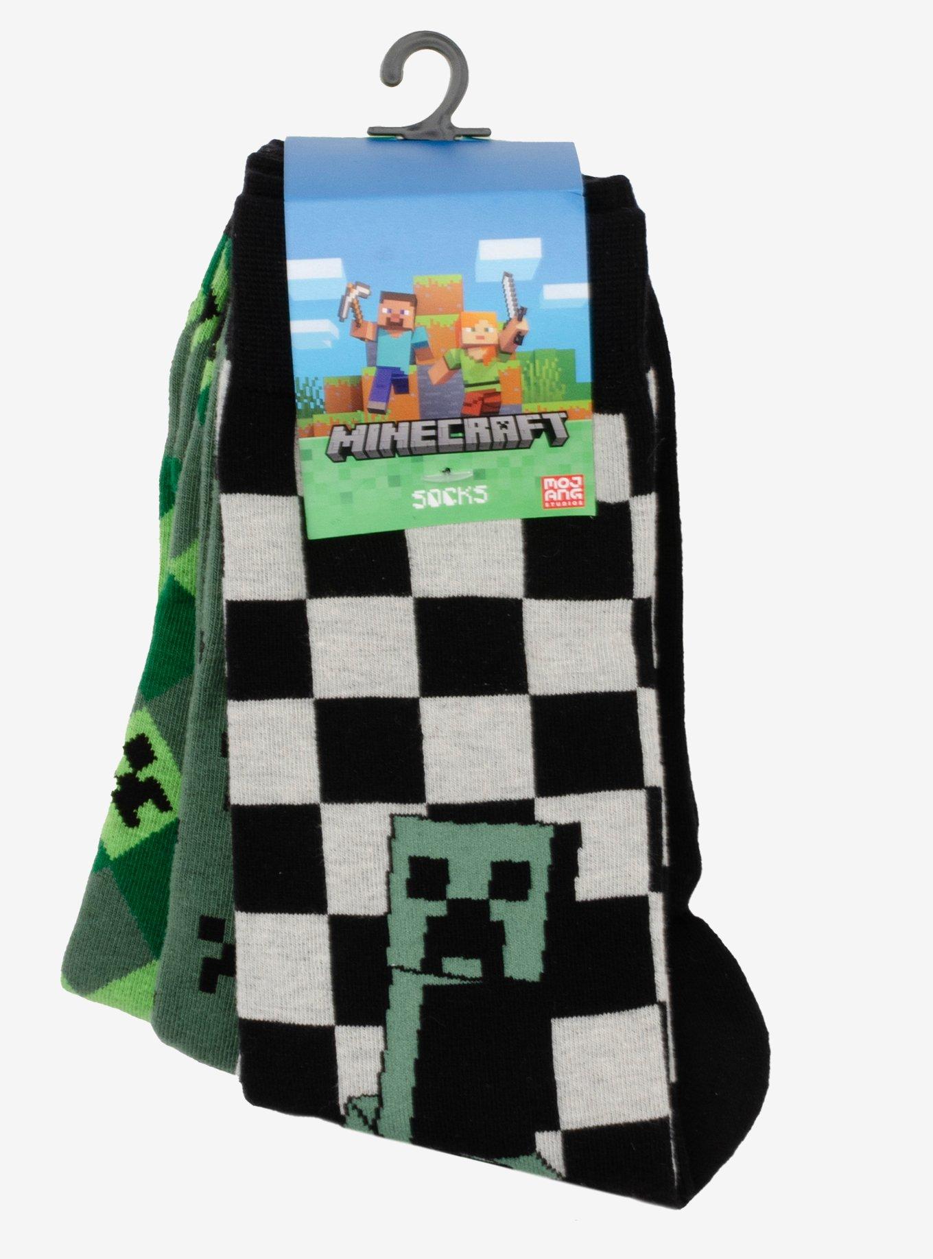 Minecraft Creeper Men's Sock Set, , hi-res