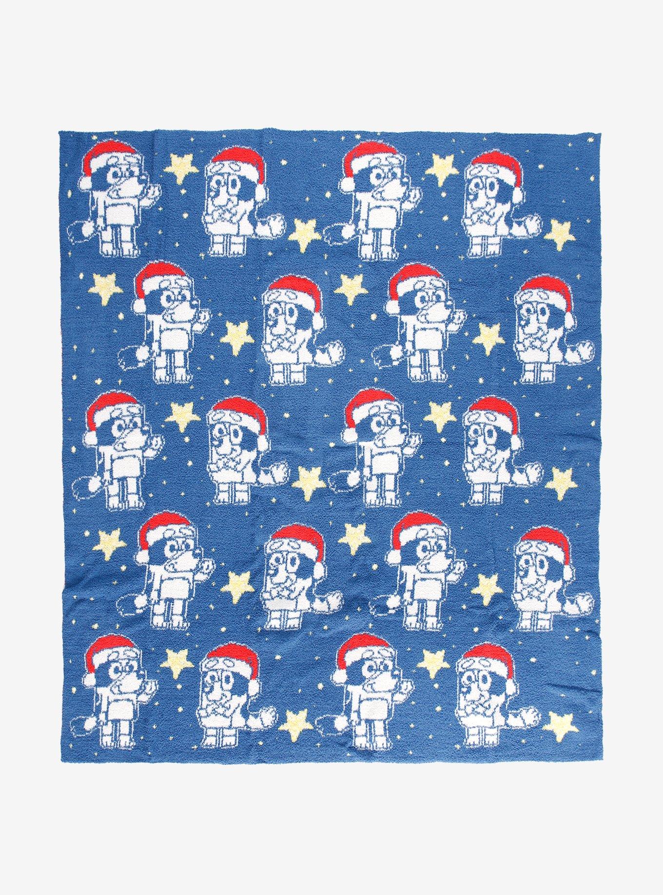 Bluey Bingo & Bluey Holiday Stars Throw - BoxLunch Exclusive, , hi-res