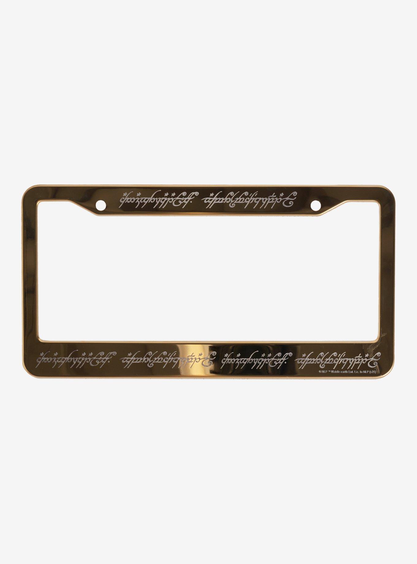 The Lord of The Rings One Ring License Plate Frame - BoxLunch