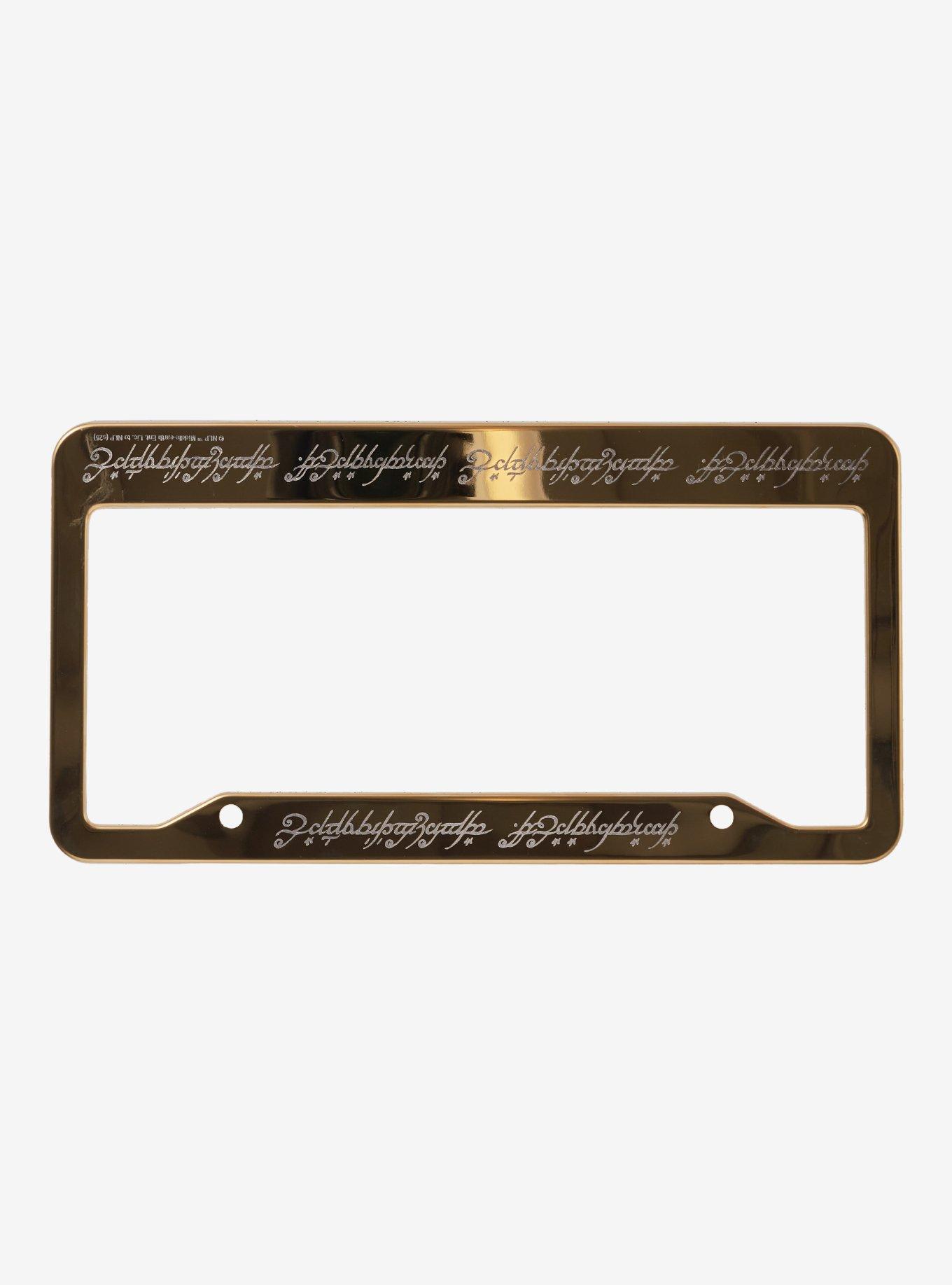 The Lord of The Rings One Ring License Plate Frame - BoxLunch Exclusive, , hi-res