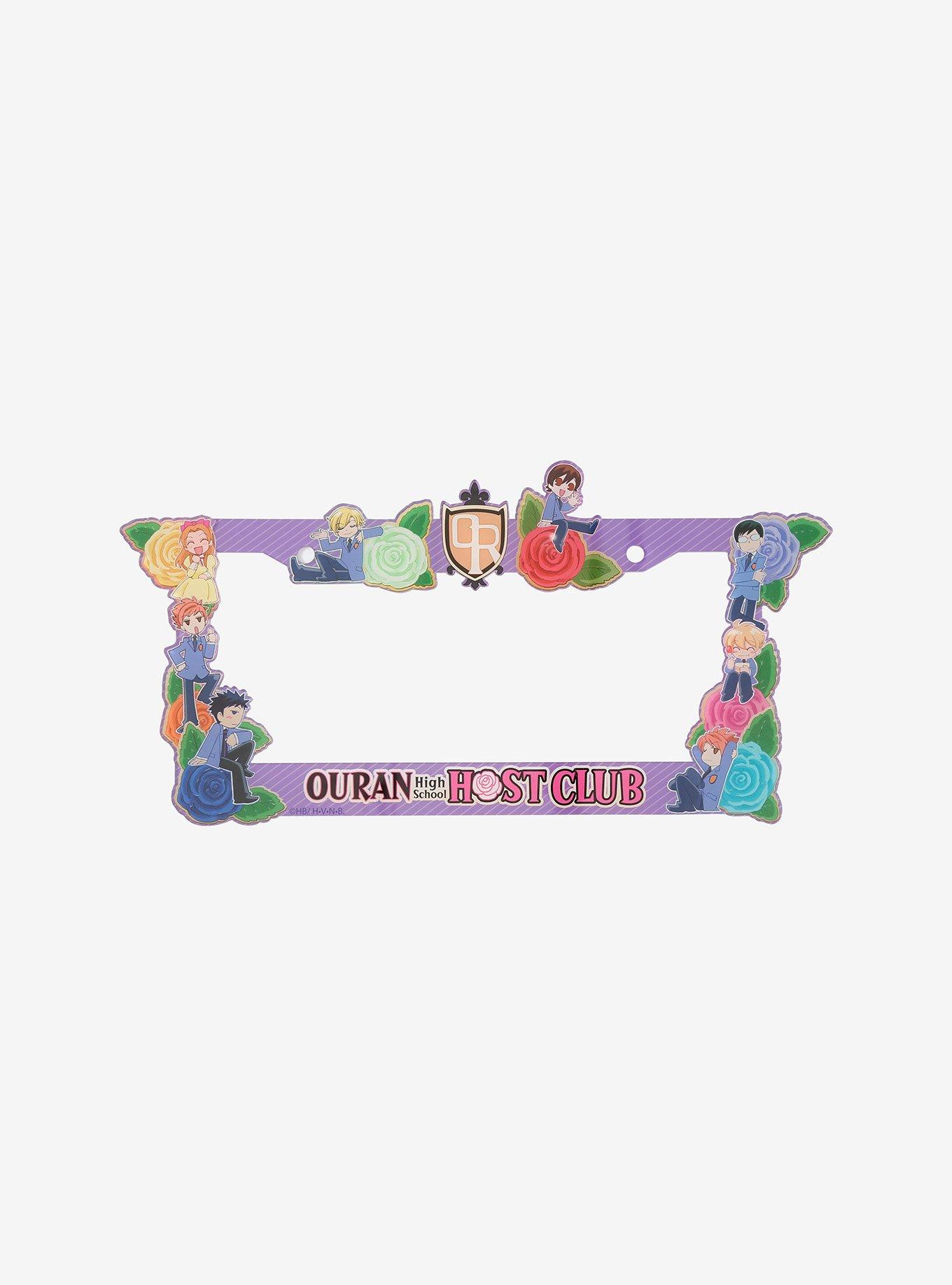 Ouran High School Host Club Chibi License Plate, , hi-res