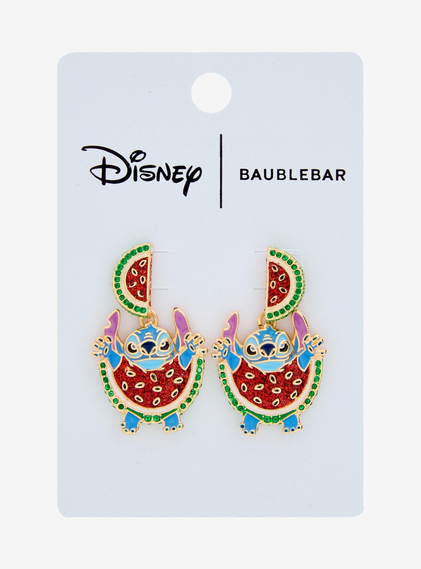 Baublebar Disney Lilo & Stitch Watermelon Stitch Earrings - BoxLunch Exclusive, , hi-res