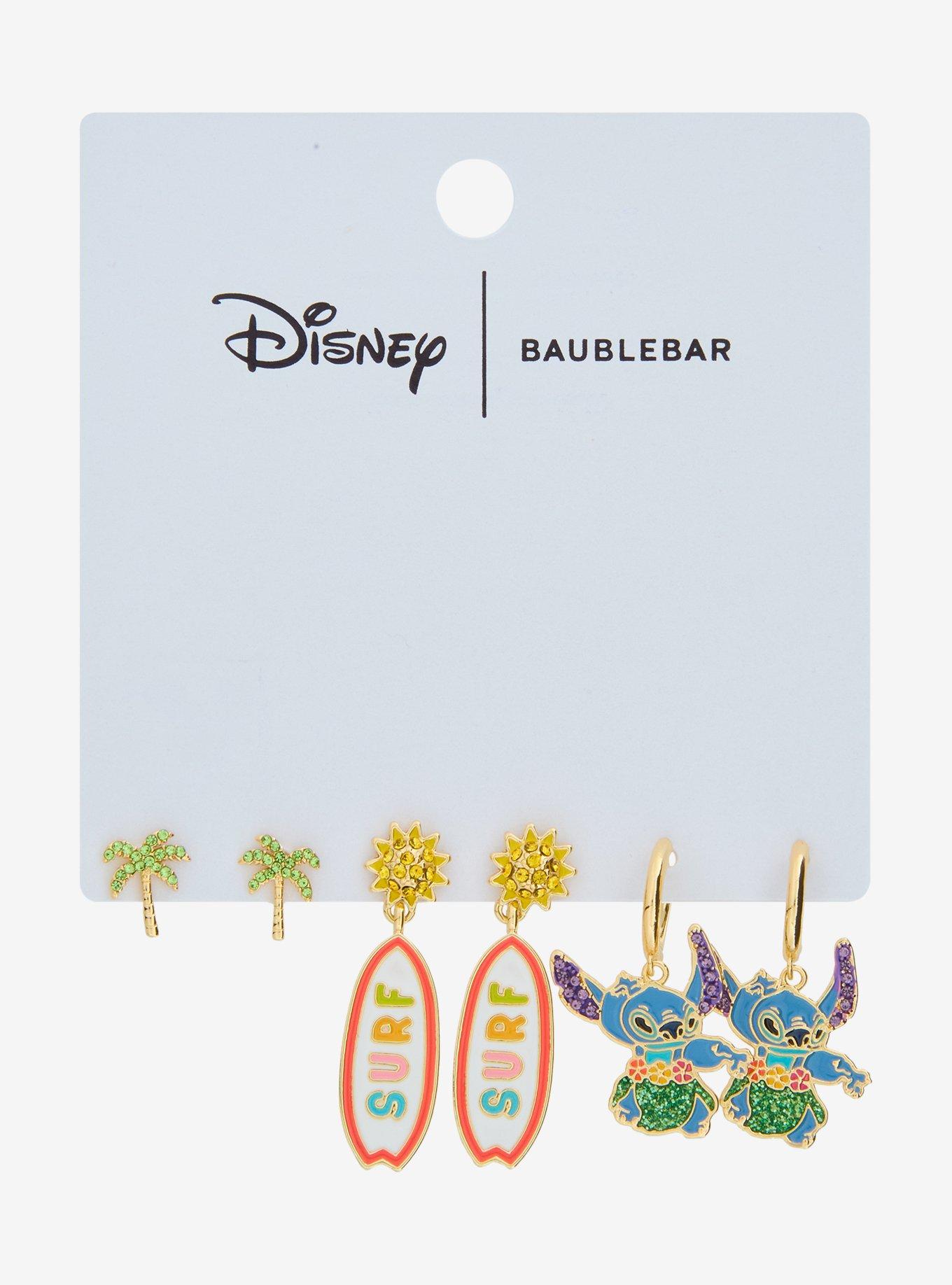 Baublebar Disney Lilo & Stitch Surf Stitch Earring Set - BoxLunch Exclusive, , hi-res