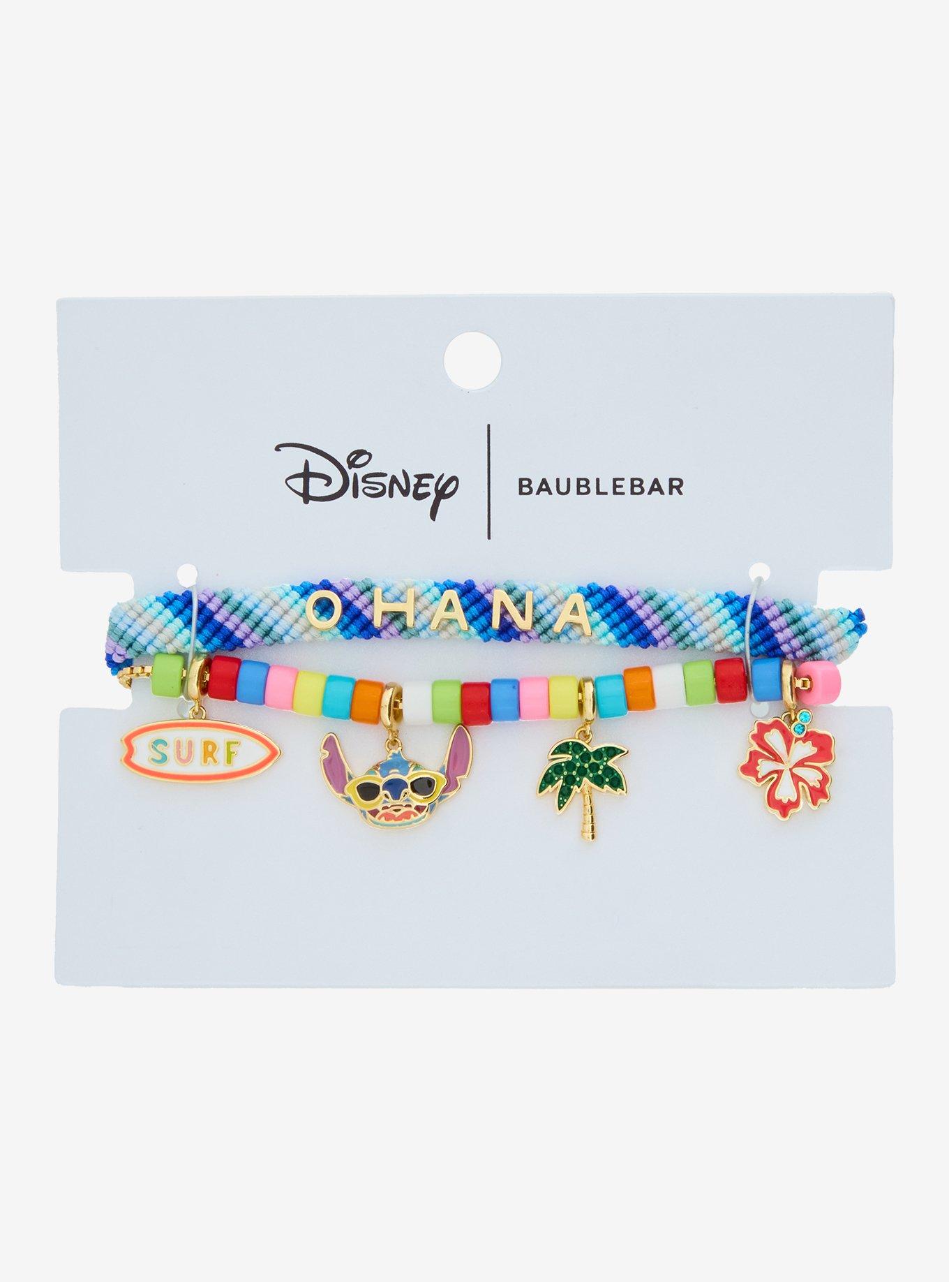 Baublebar Disney Lilo & Stitch Beach Friendship Bracelet Set - BoxLunch Exclusive, , hi-res