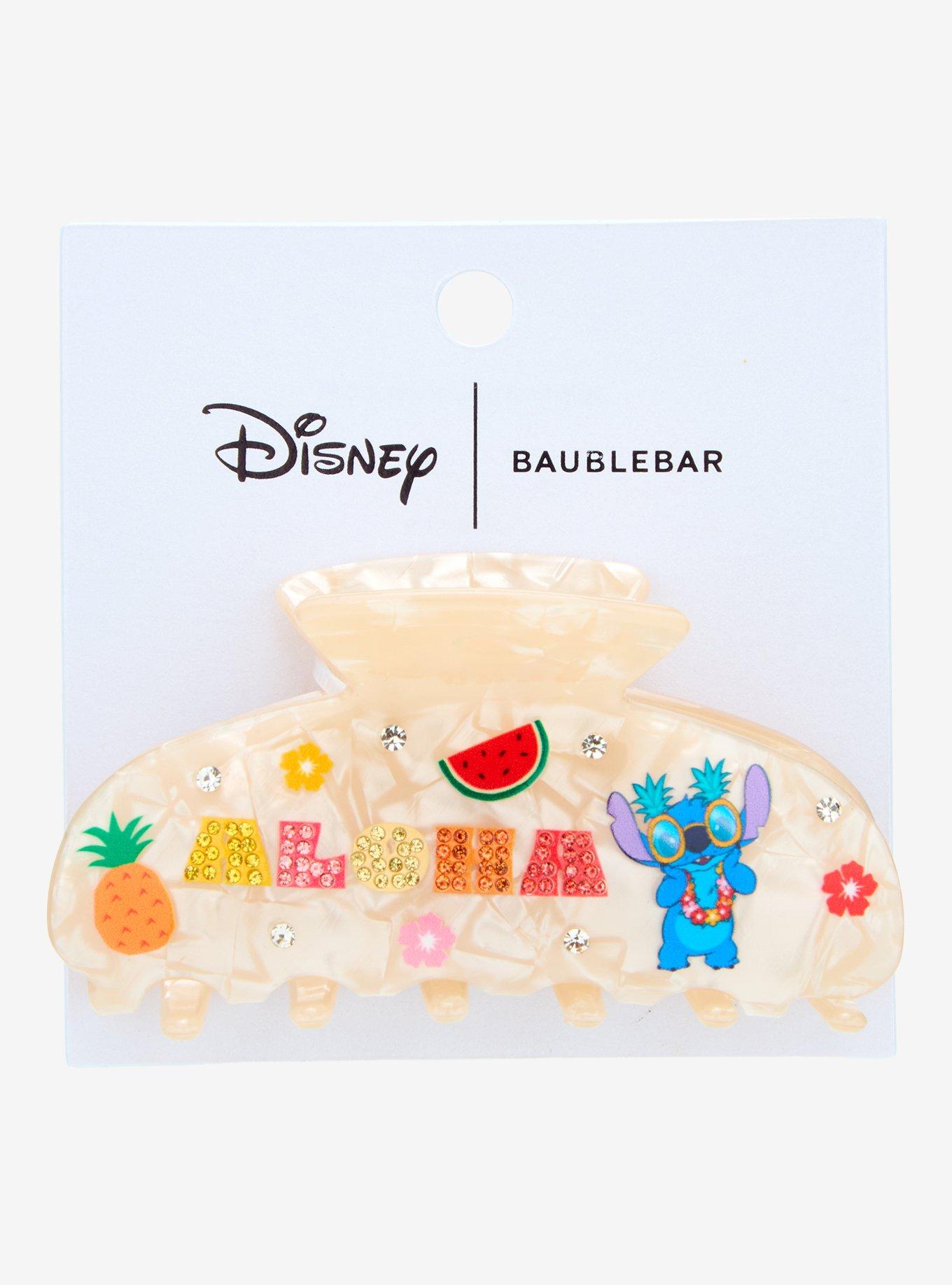 Baublebar Disney Lilo & Stitch Aloha Rhinestone Claw Clip - BoxLunch Exclusive