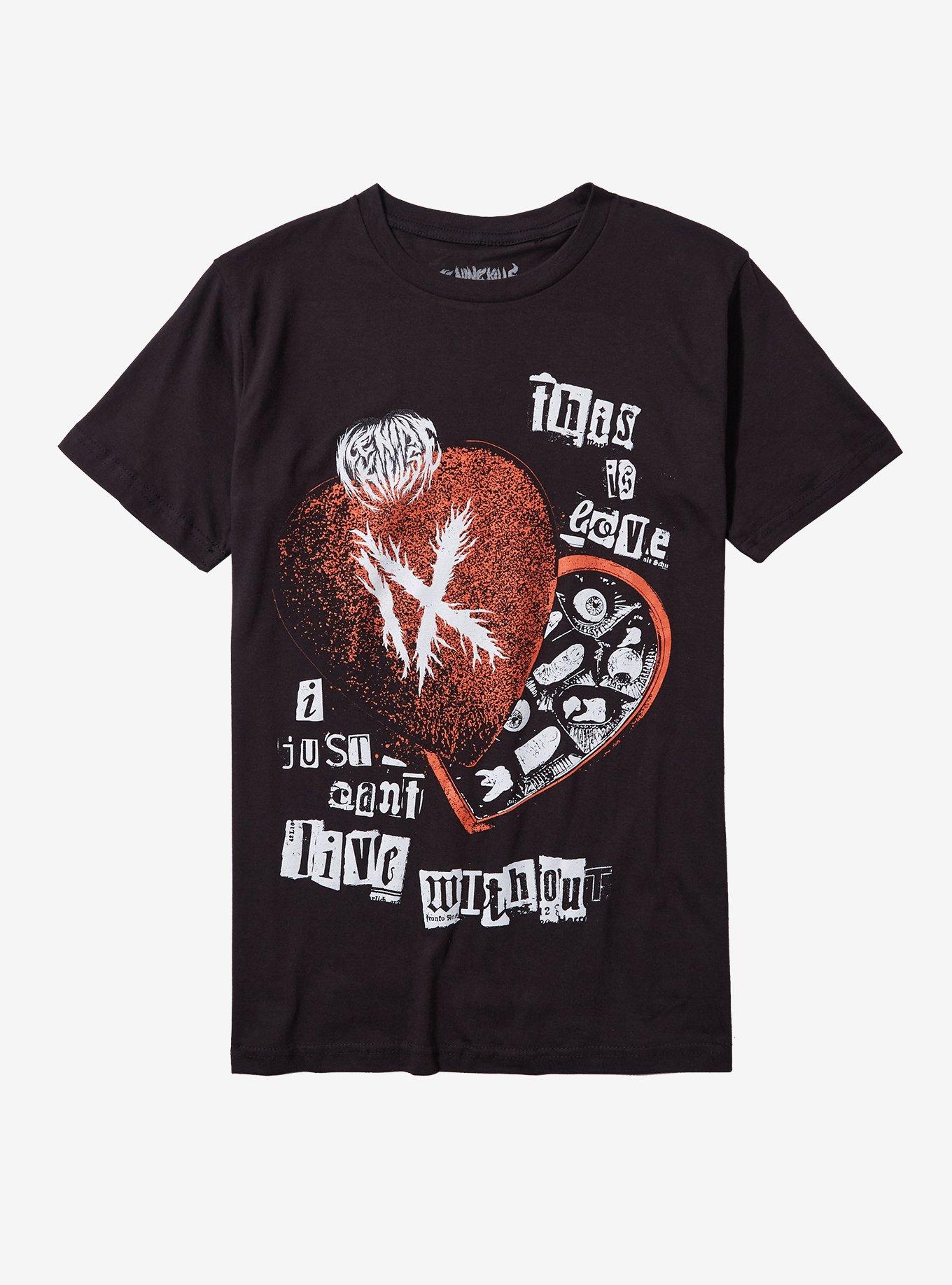 Ice Nine Kills Love Bites Boyfriend Fit Girls T-Shirt, , hi-res