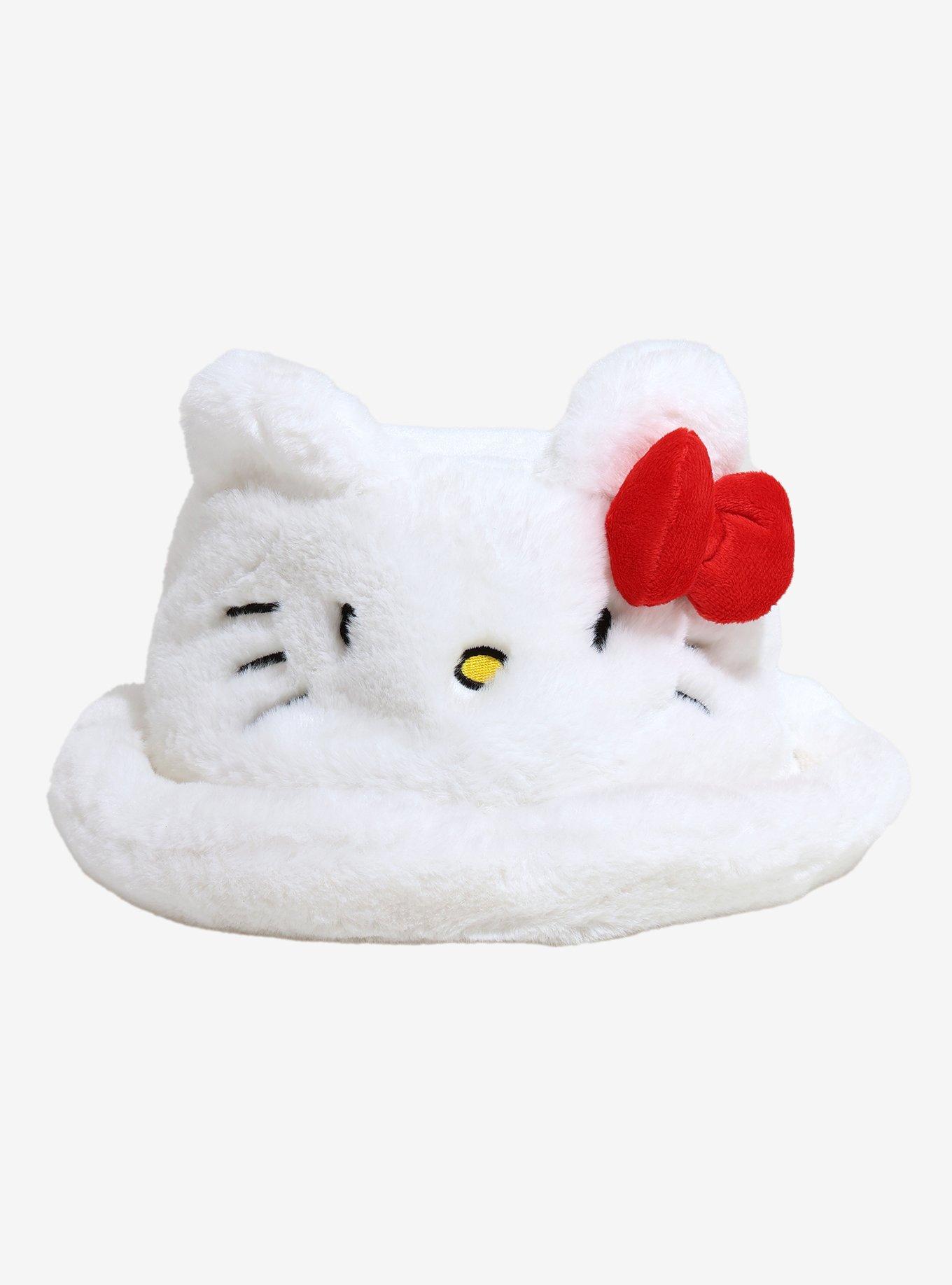 Hello Kitty Plush Bowler Hat, , hi-res