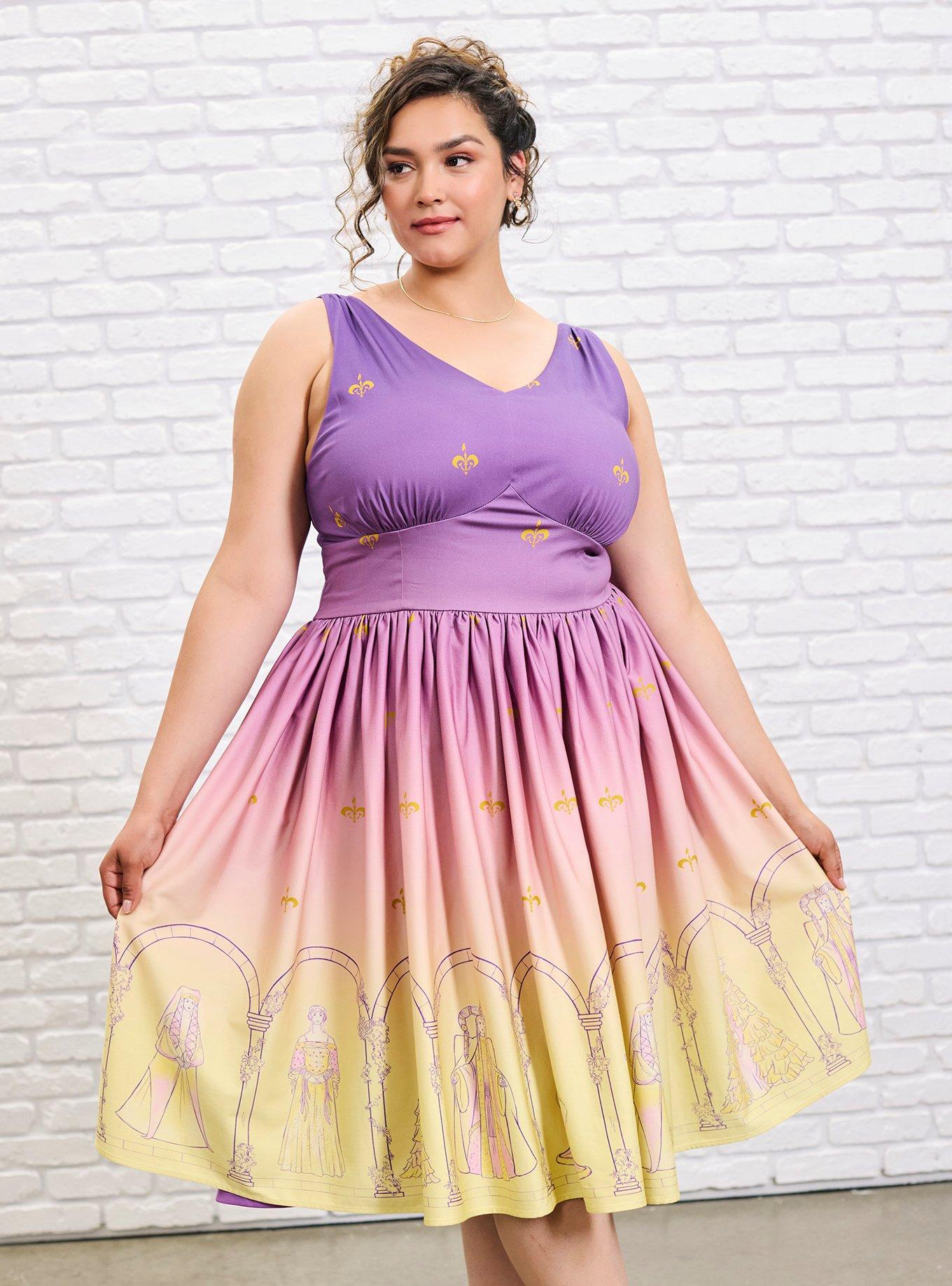 Her Universe Star Wars Padmé Ombre Retro Dress Plus Size Her Universe Exclusive, , hi-res