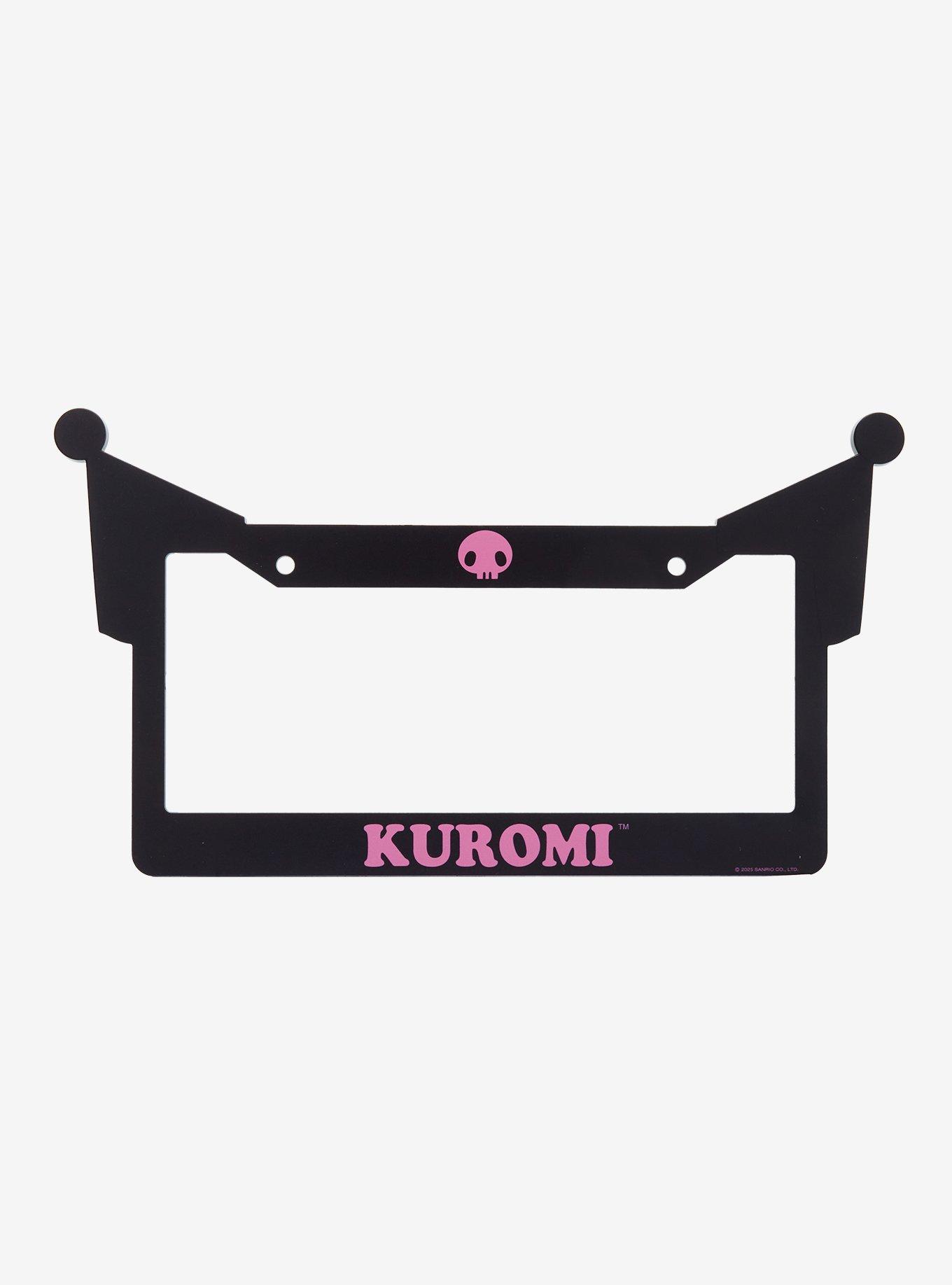 Kuromi Figural License Plate Frame, , hi-res