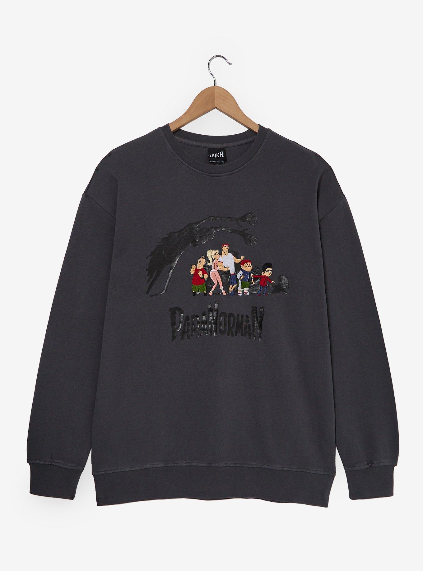 ParaNorman Characters Glow-in-the-Dark Crewneck — BoxLunch Exclusive, , hi-res