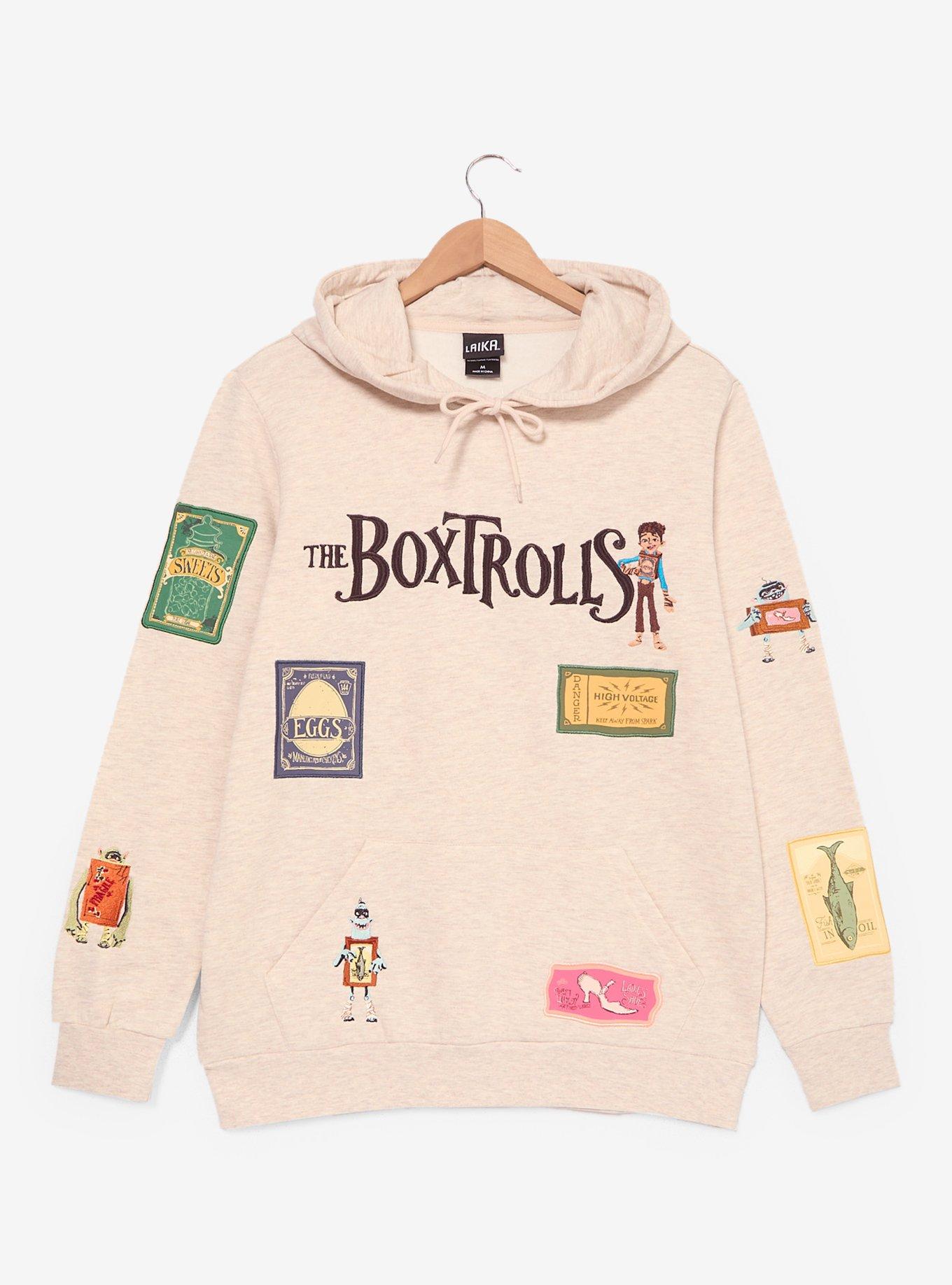 The Boxtrolls Embroidered Sweatshirt — BoxLunch Exclusive, , hi-res