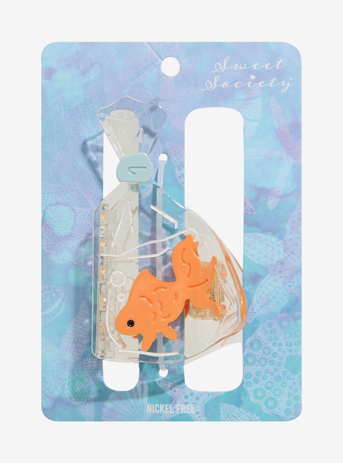 Sweet Society Goldfish Bag Claw Hair Clip