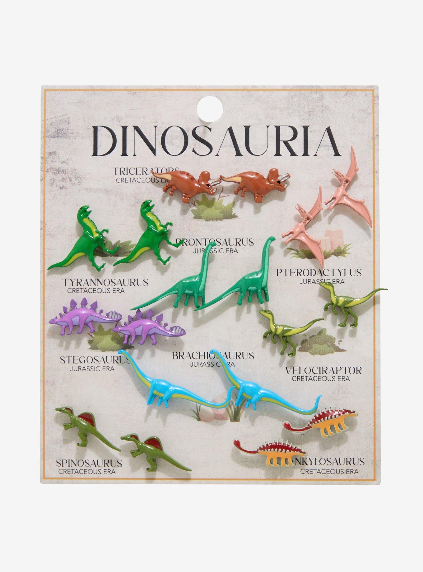 Dinosauria Stud Earring Set, , hi-res