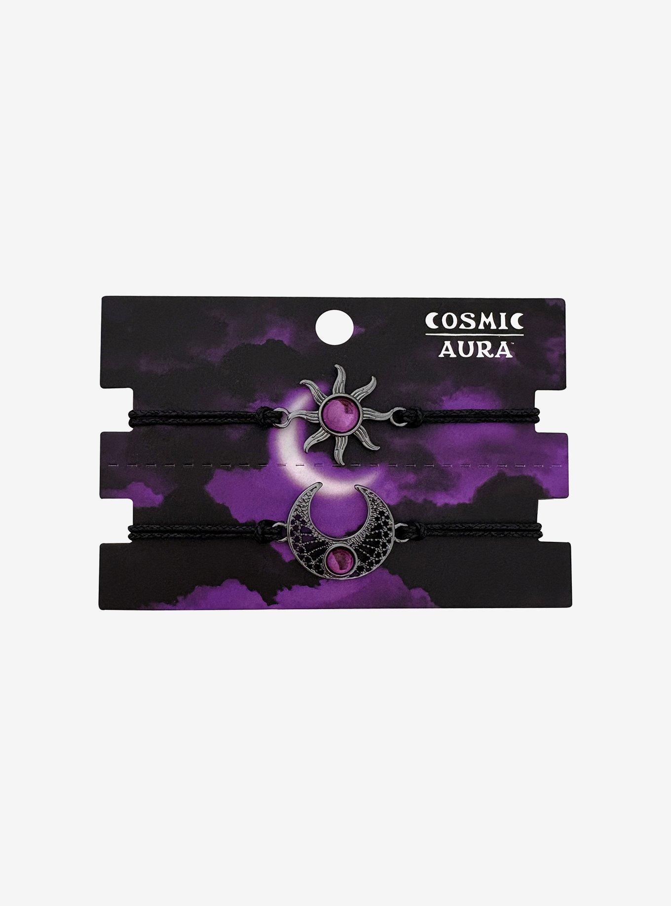 Cosmic Aura Sun & Moon Best Friend Cord Bracelet Set, , hi-res