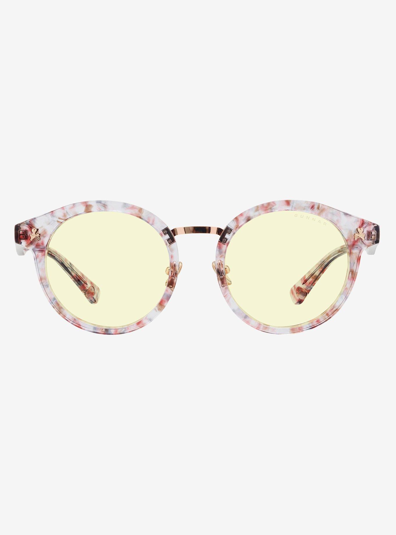 GUNNAR x tokidoki Flower Power Amber Tint Blue Light Glasses
