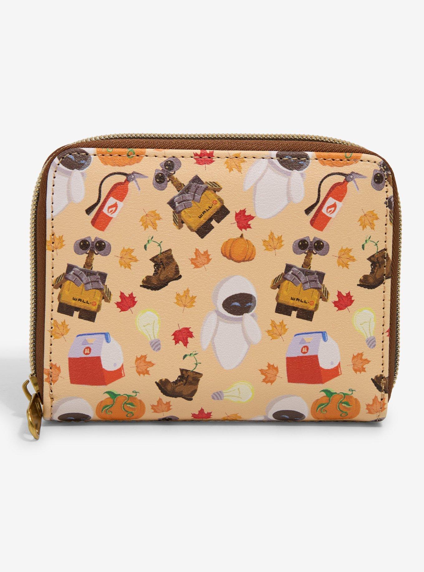 Loungefly Disney Pixar WALL-E Fall Icons Mini Zipper Wallet, , hi-res
