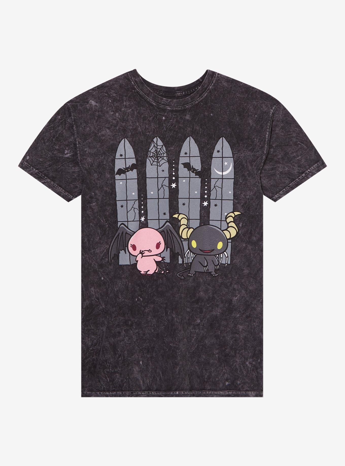 Lloromannic Bring Out The Devil Mineral Wash T-Shirt, , hi-res