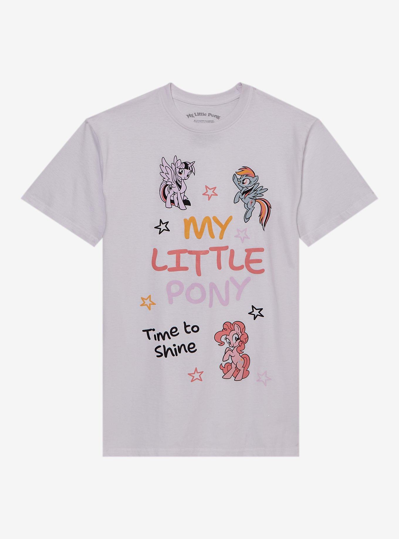 My Little Pony Trio Sticker Design Girls T-Shirt, , hi-res