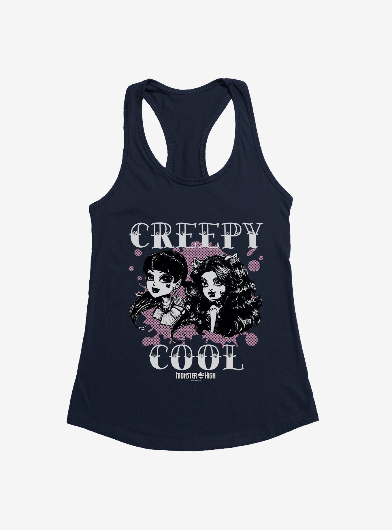 Monster High Draculaura And Clawdeen Wolf Womens Tank