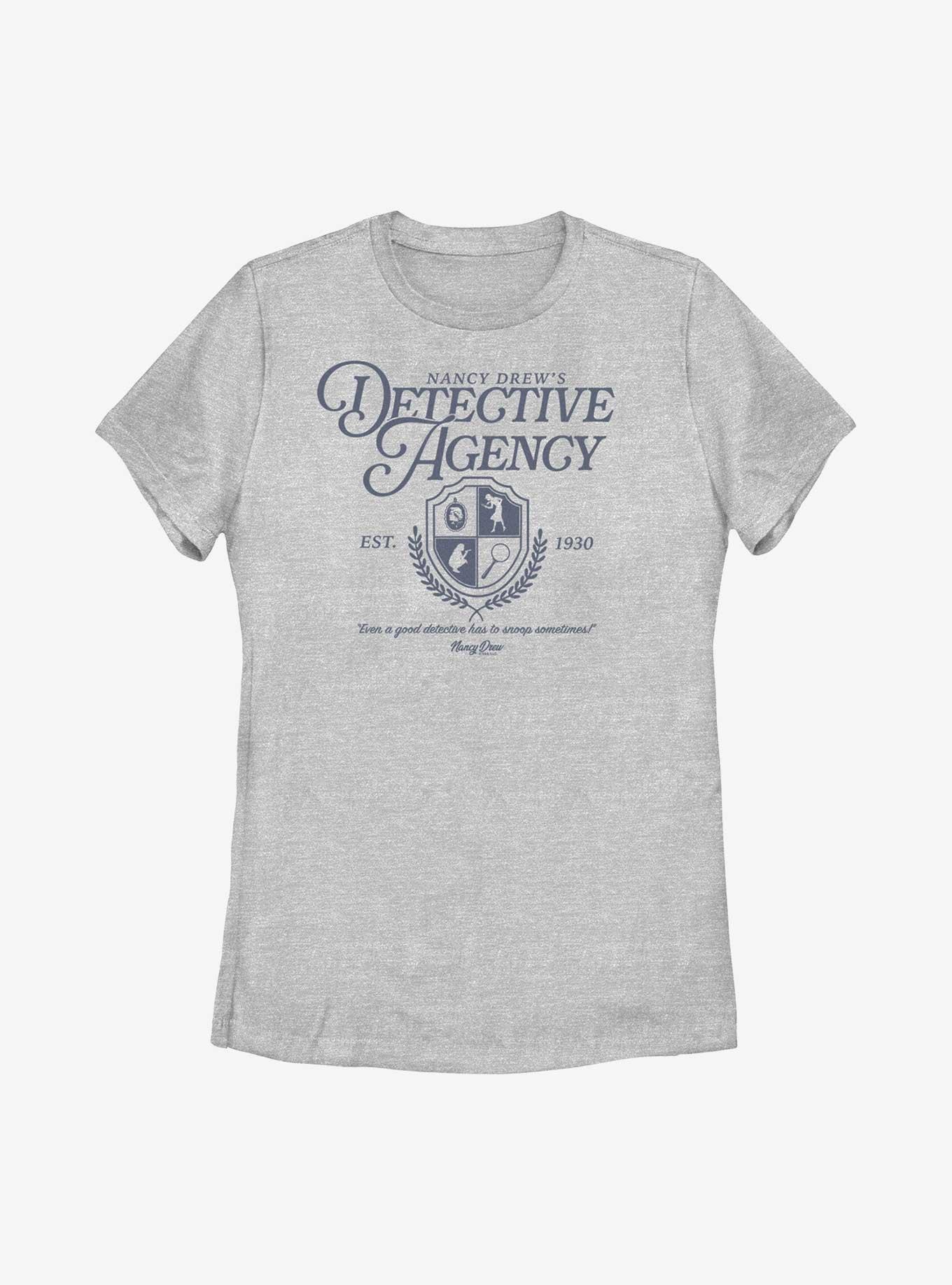 Nancy Drew Mystery Detective Agency Womens T-Shirt, ATH HTR, hi-res