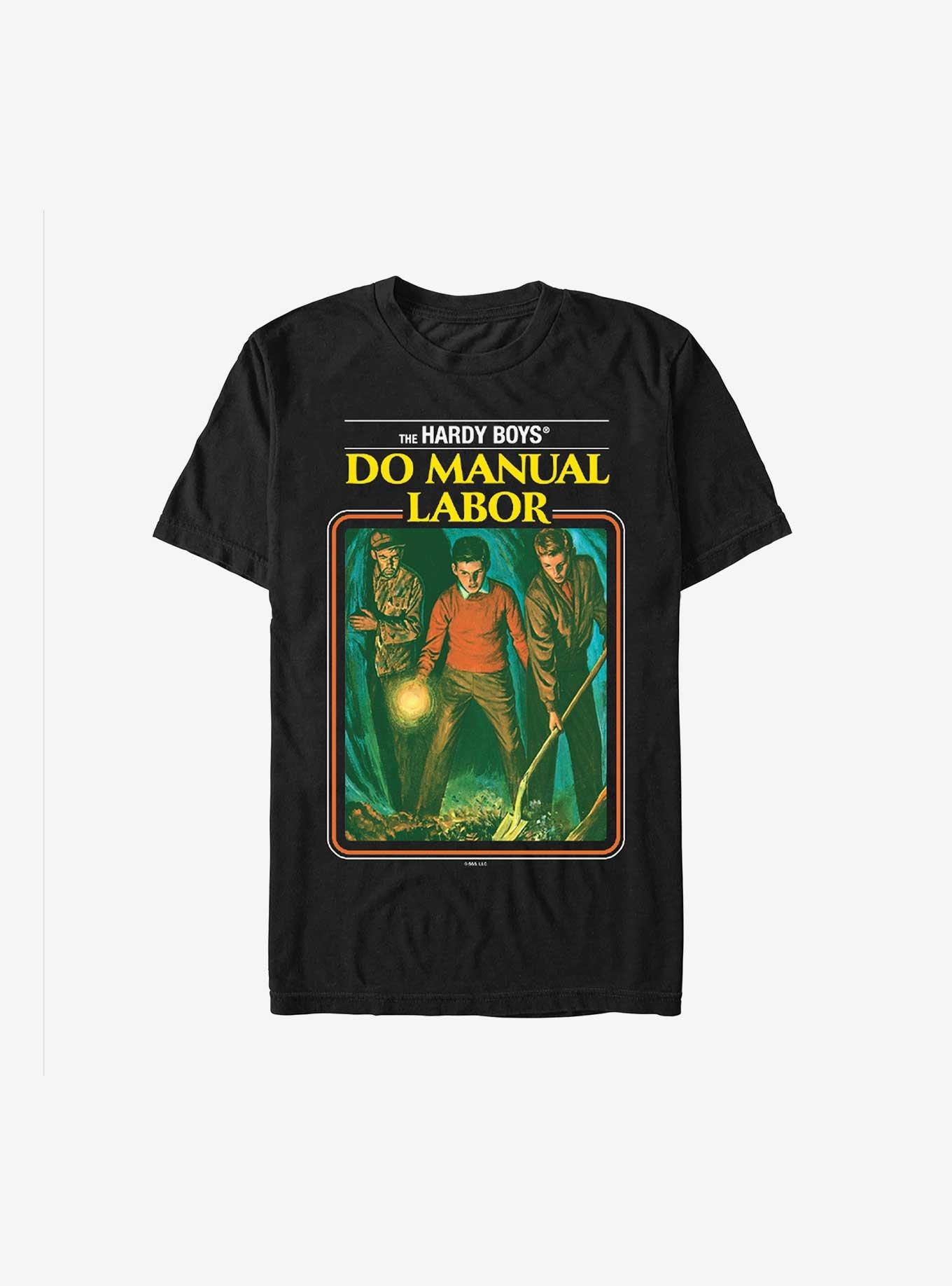 Hardy Boys Manual Labor T-Shirt, BLACK, hi-res