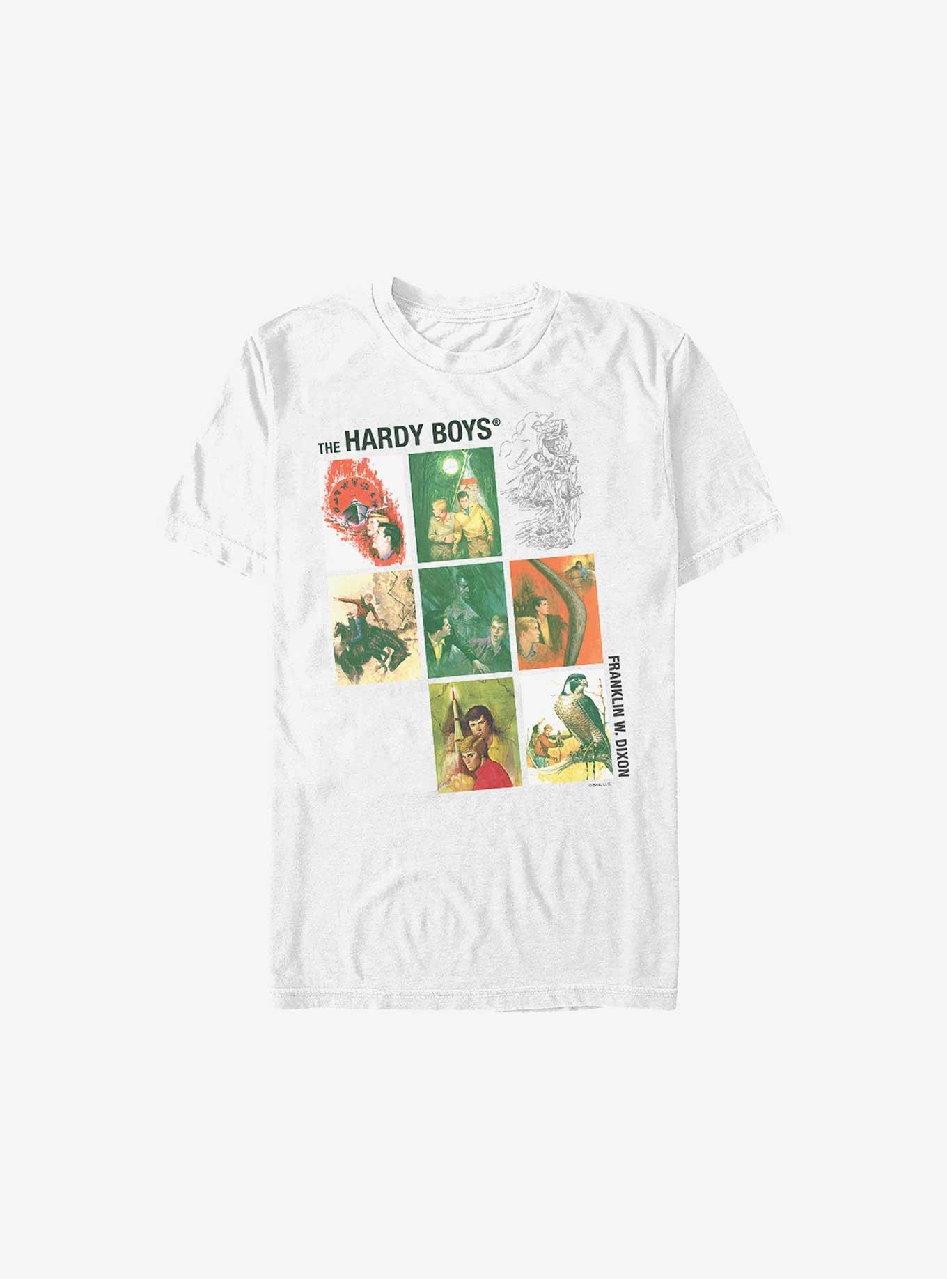 Hardy Boys Grid T-Shirt, WHITE, hi-res