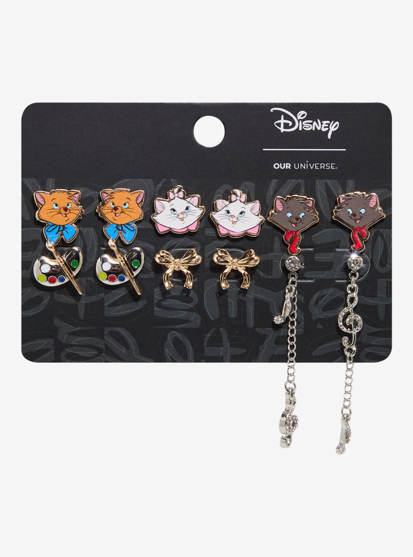 Disney The Aristocats Kittens Earrings Set - BoxLunch Exclusive, , hi-res