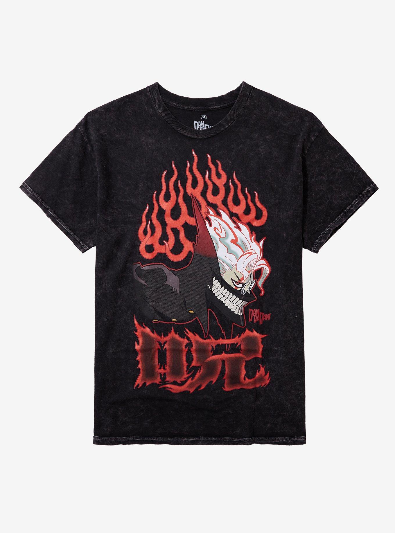 Dandadan Okarun Flame Dark Wash T-Shirt, , hi-res