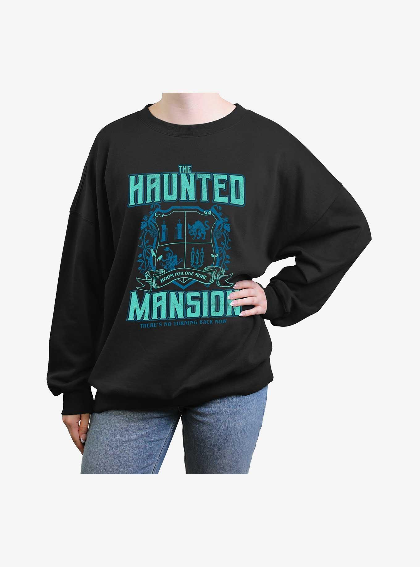 Disney The Haunted Mansion Collegiate Womens Oversized Sweatshirt, , hi-res