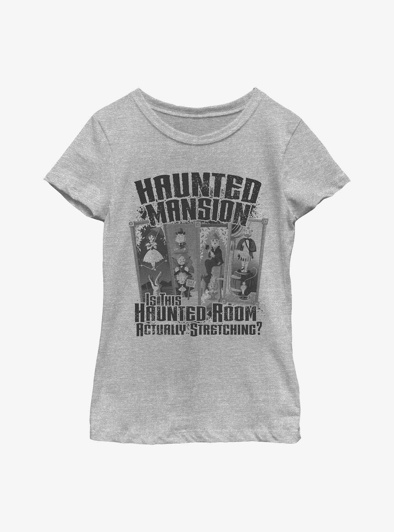 Disney The Haunted Mansion Haunted Walls Youth Girls T-Shirt, , hi-res