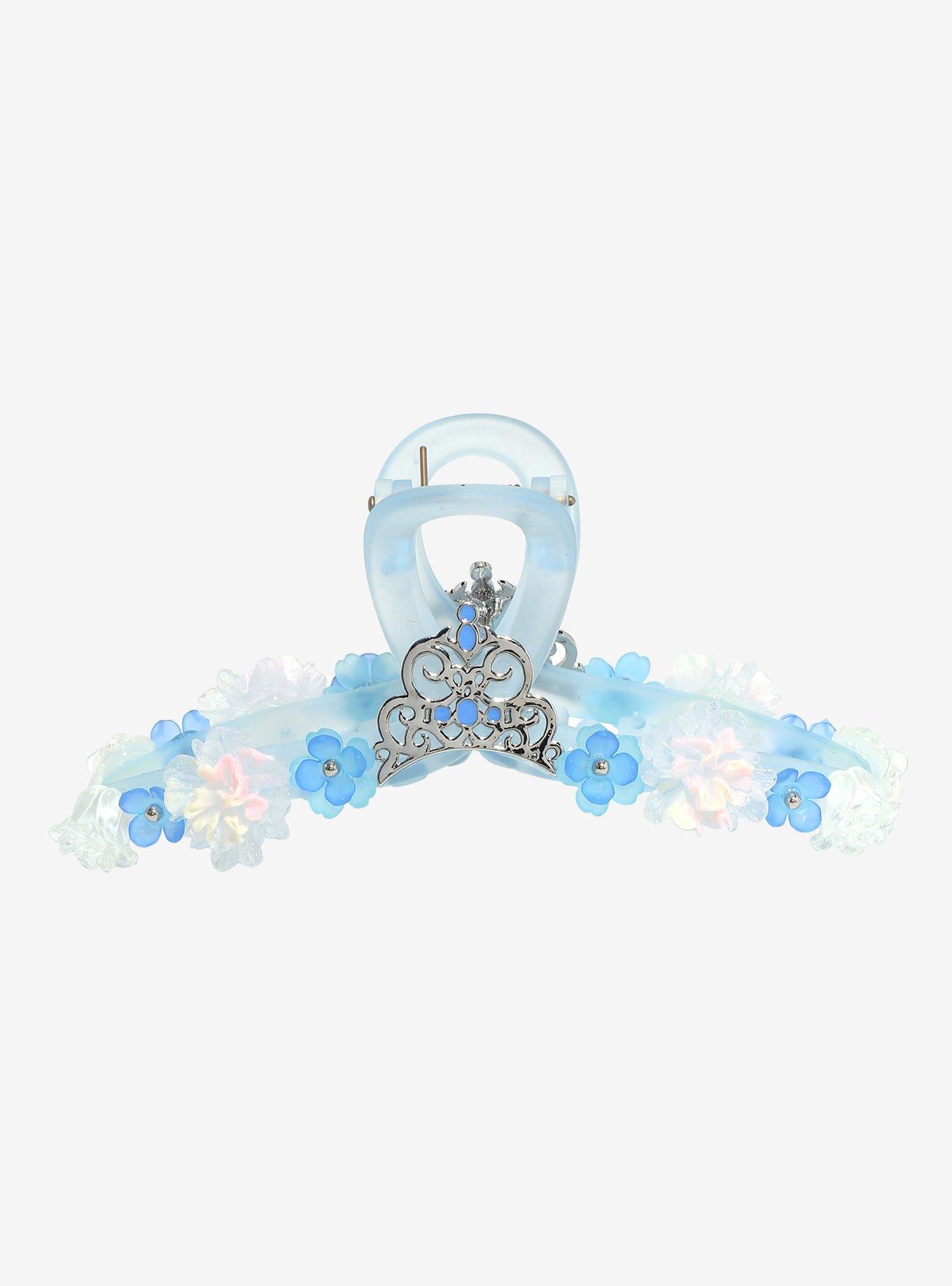 Disney Cinderella Crown Floral Claw Clip — BoxLunch Exclusive