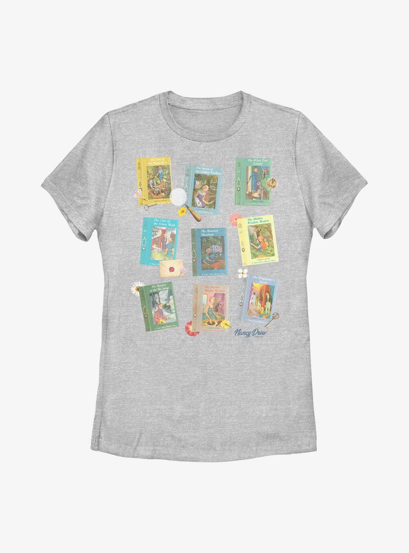 Nancy Drew Mystery Books Womens T-Shirt, ATH HTR, hi-res
