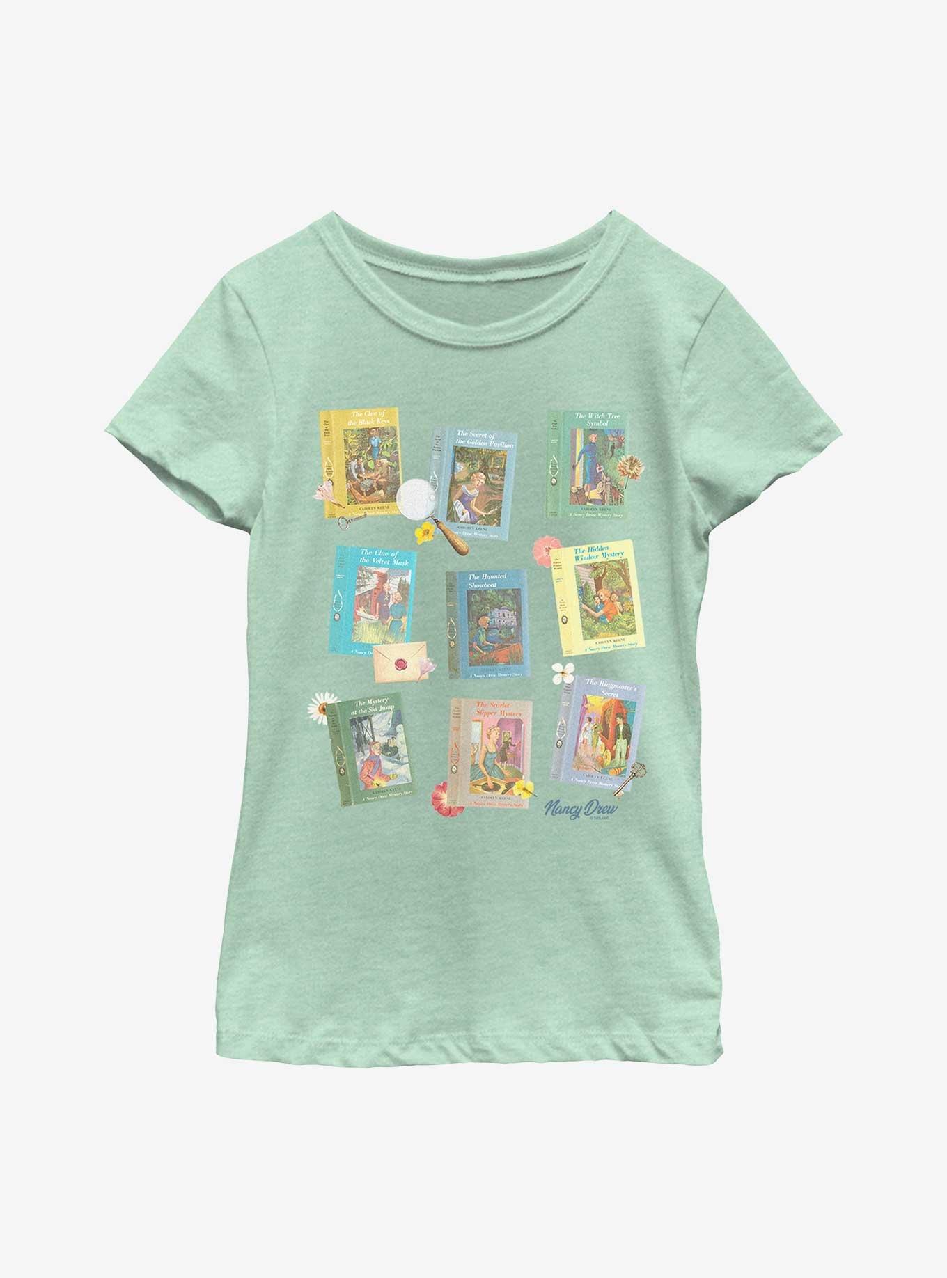 Nancy Drew Mystery Books Youth Girls T-Shirt, , hi-res