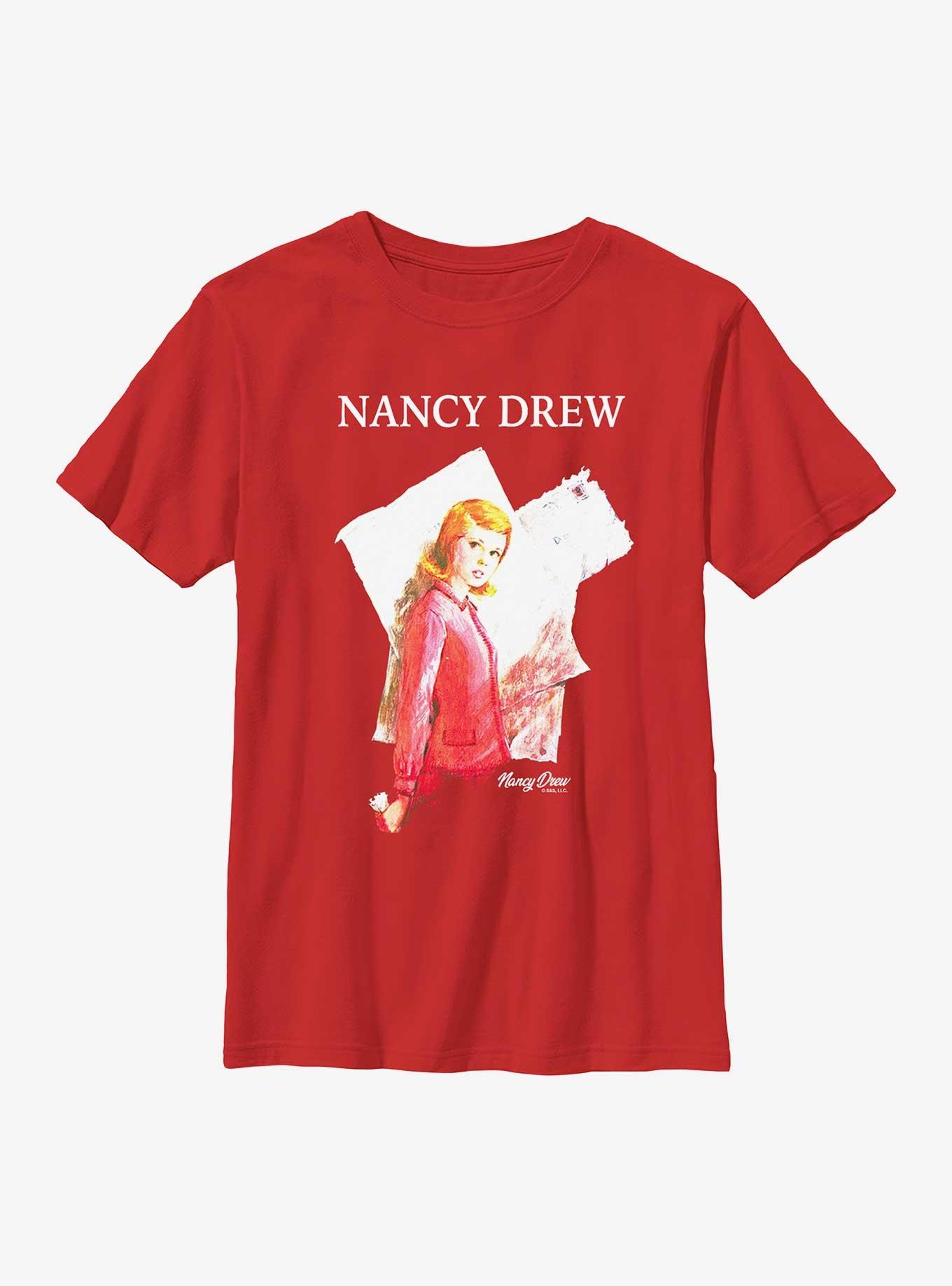 Nancy Drew Mystery Mysterious Letter Youth T-Shirt, , hi-res