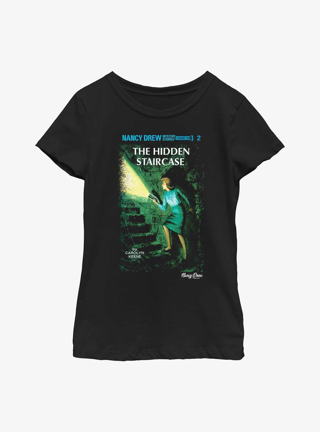 Nancy Drew Mystery Hidden Staircase Youth Girls T-Shirt, , hi-res