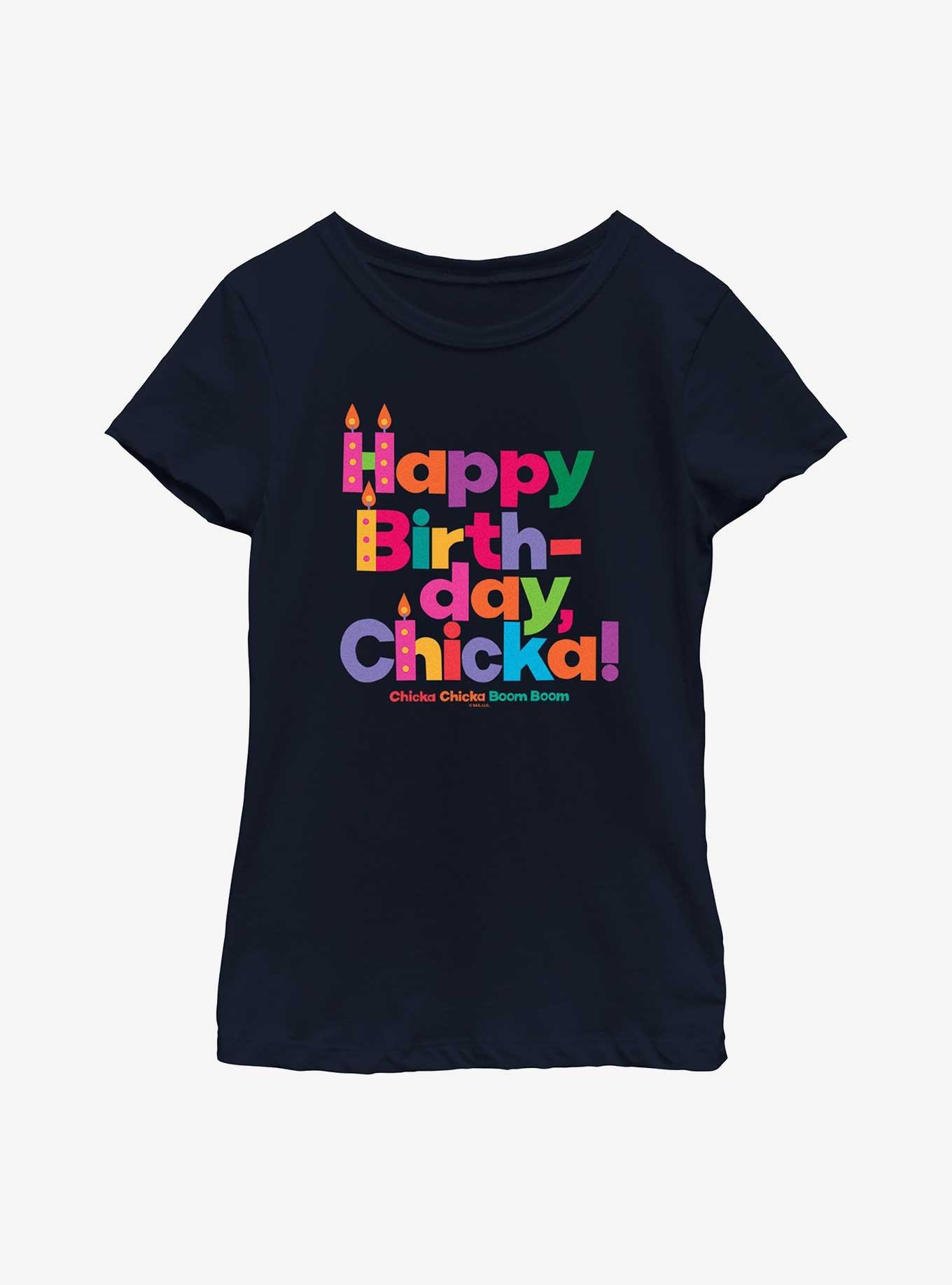 Chicka Chicka Boom Boom Happy Birthday Youth Girls T-Shirt, , hi-res