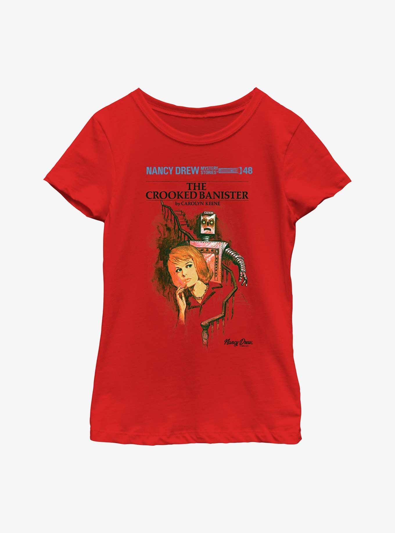 Nancy Drew Mystery Crooked Banister Youth Girls T-Shirt, , hi-res