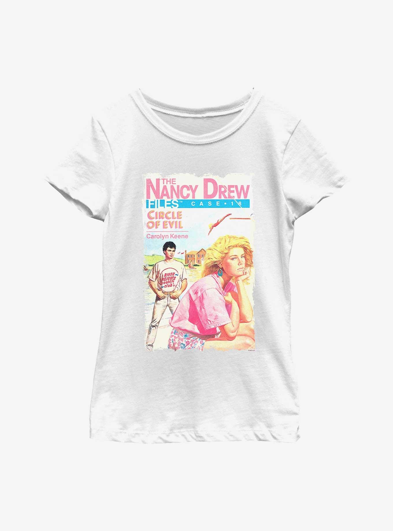 Nancy Drew Mystery Circle Of Evil Youth Girls T-Shirt, , hi-res
