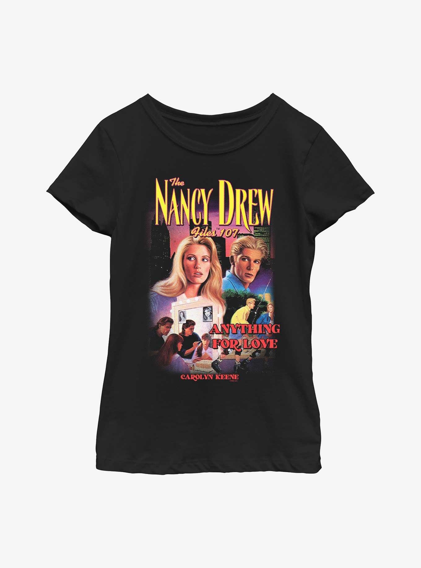 Nancy Drew Mystery Anything For Love Youth Girls T-Shirt, , hi-res