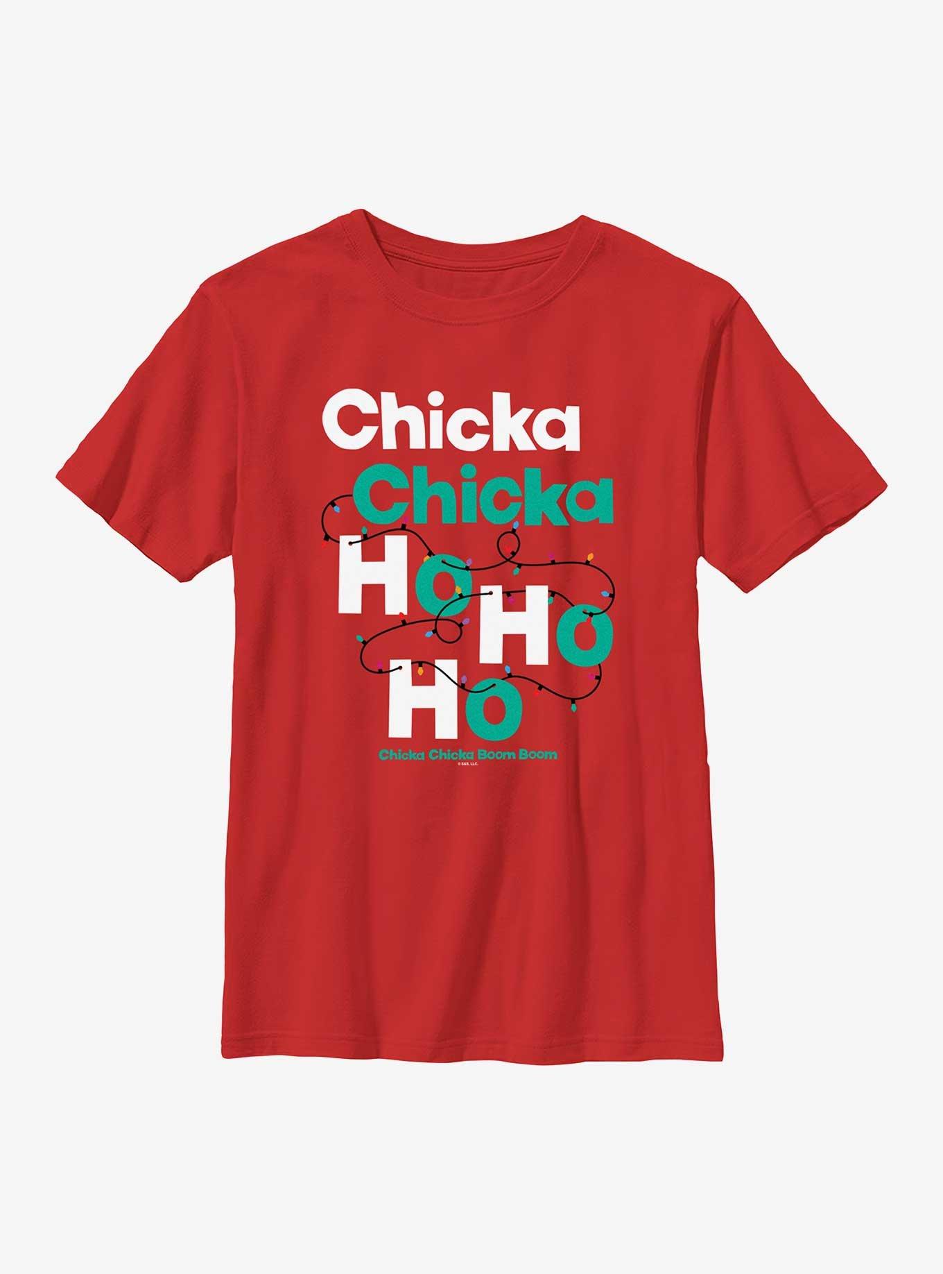 Chicka Chicka Boom Boom Ho ho ho Youth T-Shirt, , hi-res