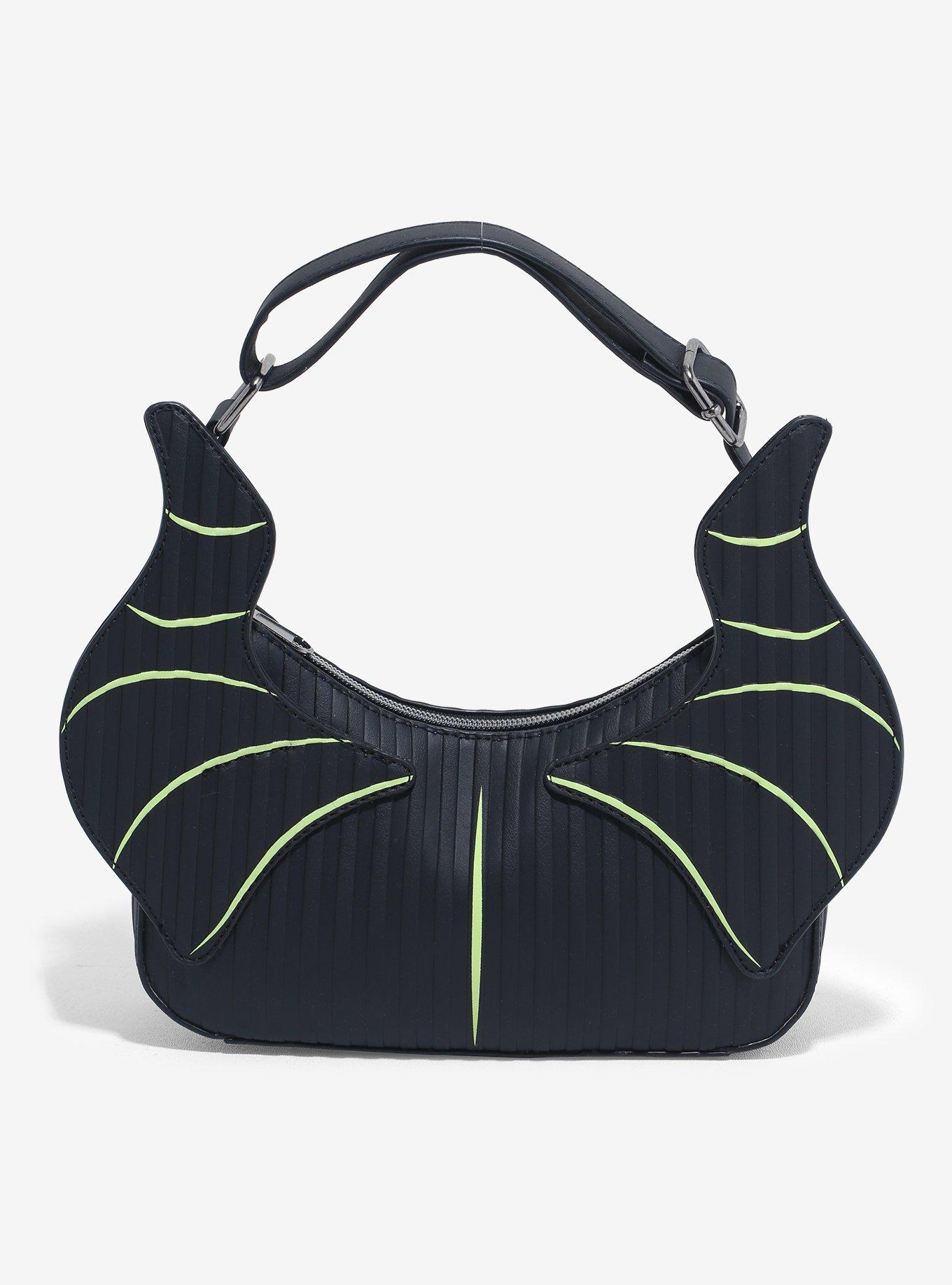 Loungefly Disney Sleeping Beauty Maleficent Horns Shoulder Bag, , hi-res