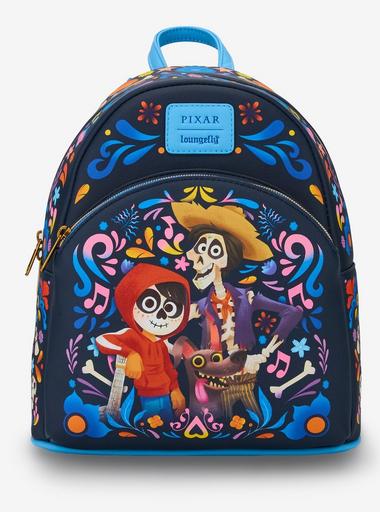 coco mini backpack loungefly EXCLUSIVE DROP: Miguel Riding Pepita and adjustable straps Disney Loungefly Mini Backpack -