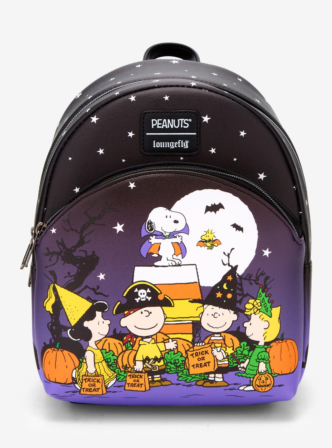 Loungefly Peanuts Halloween Trick-Or-Treat Mini Backpack, , hi-res