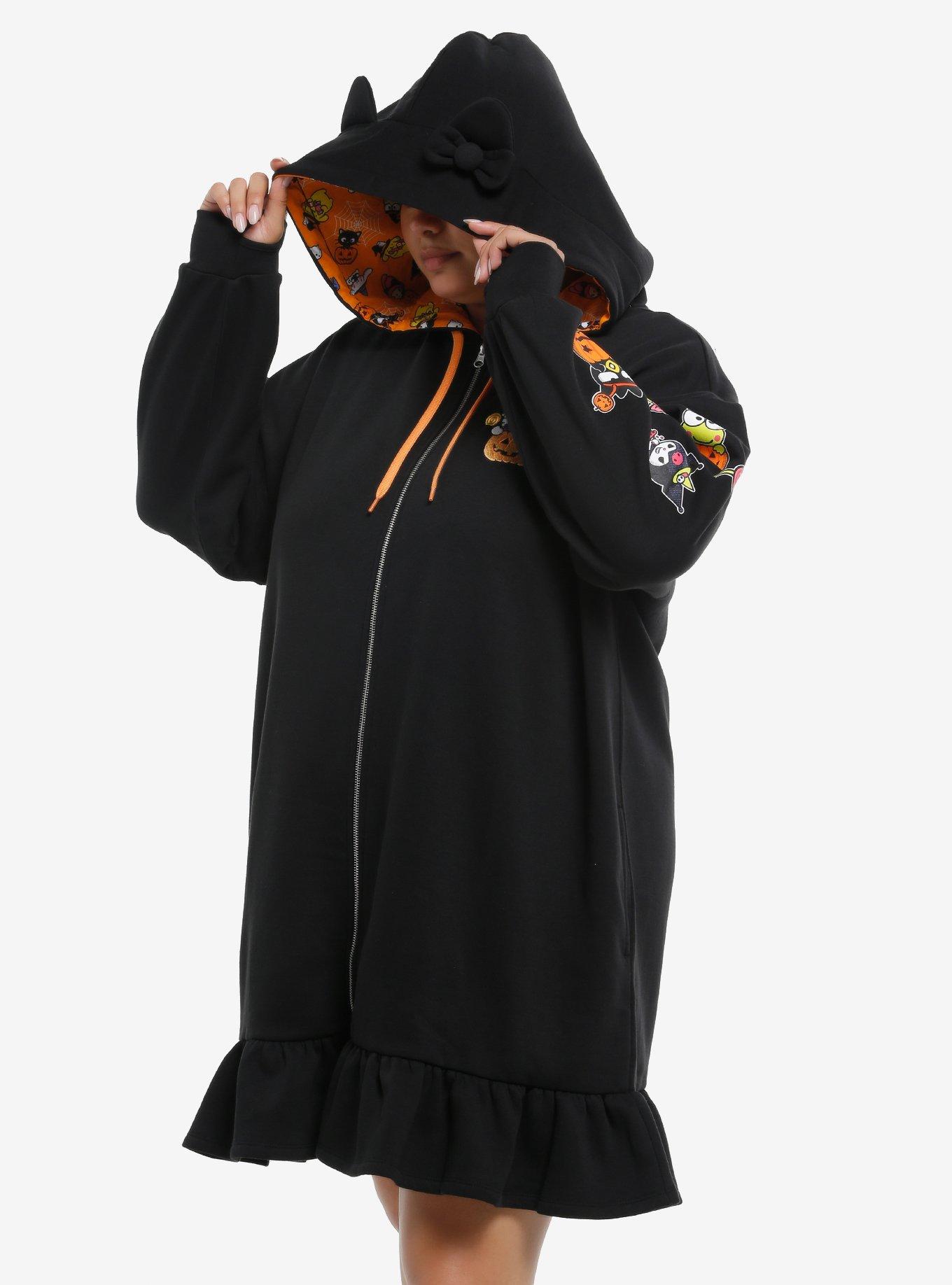 Hello Kitty And Friends Halloween Hoodie Dress Plus Size, , hi-res