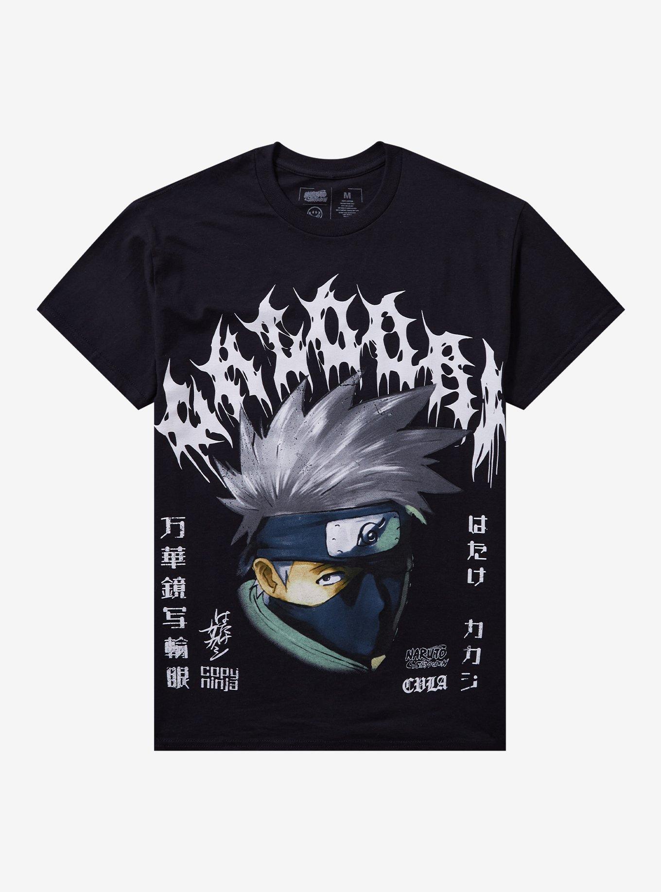 CVLA X Naruto Shippuden Kakashi Metal T-Shirt | Hot Topic